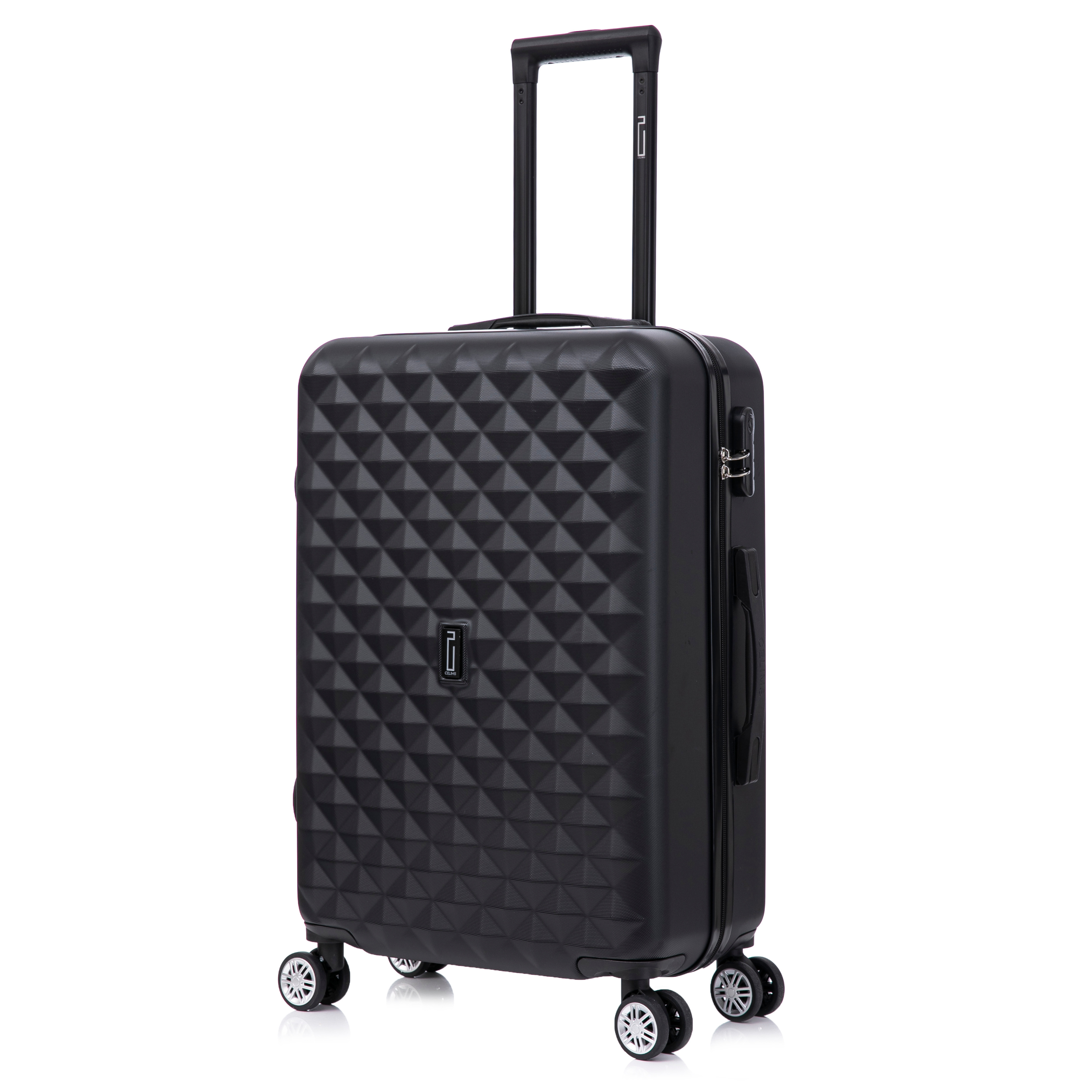 Maleta urbana mediana | Estuche rígido | 65x40x25 | Negro