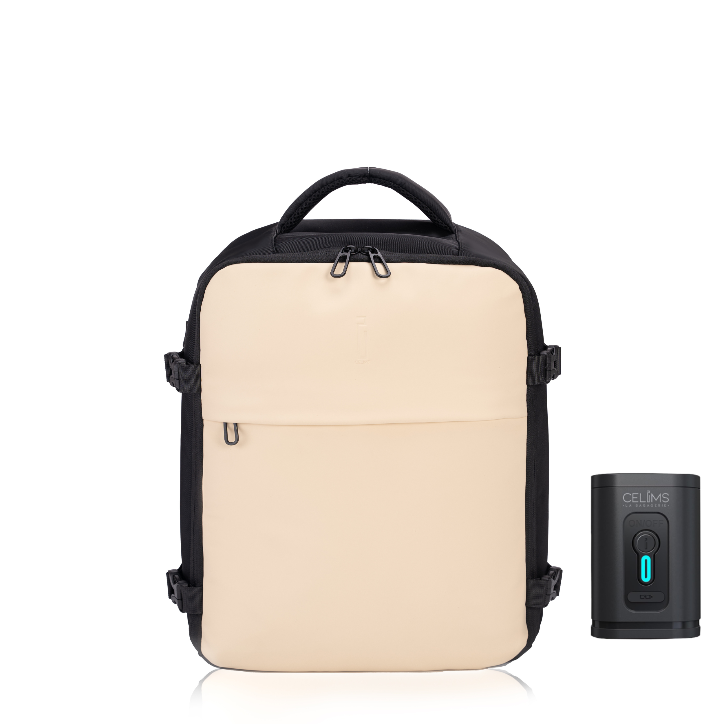 Mochila CELIMS 40x30x20 - Equipaje de mano - Impermeable - Rosa