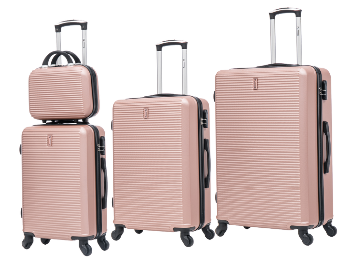 4-piece Weekend suitcase set (cabin, medium, large + vanity)