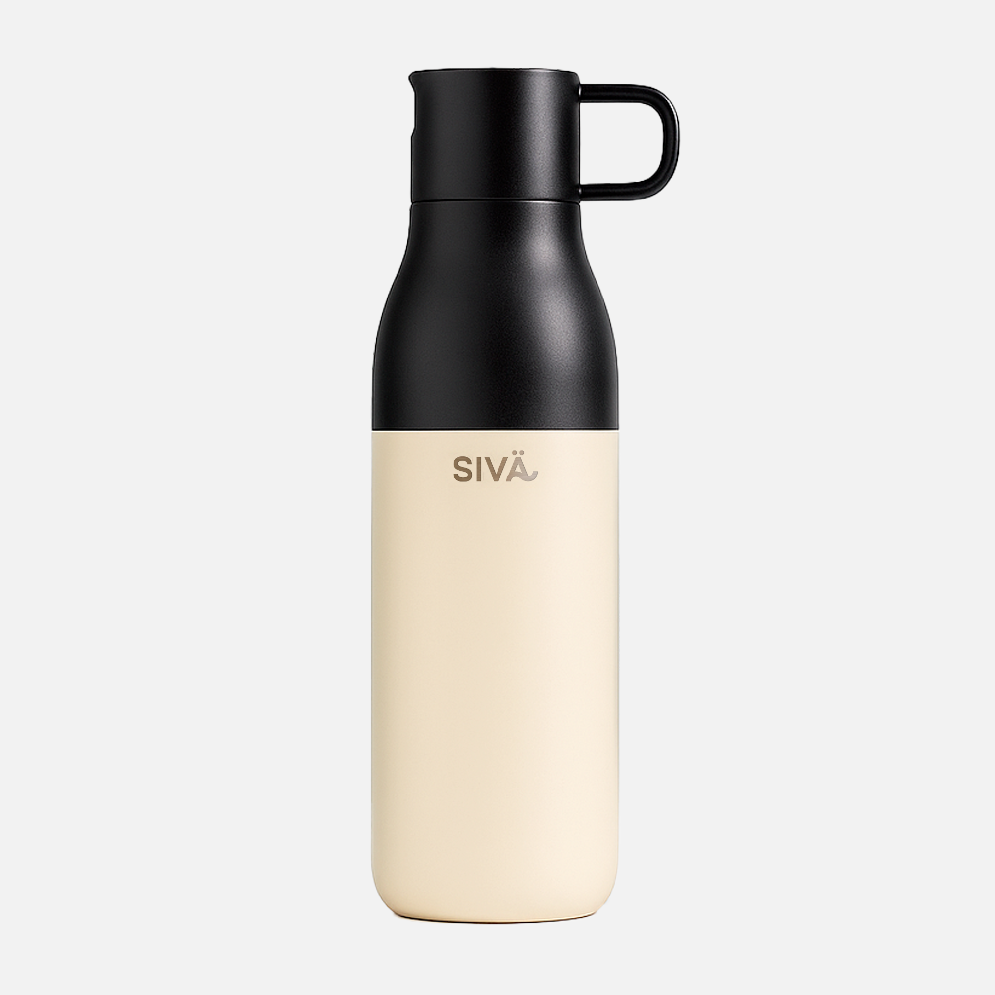 SIVÄ – 740 ml Edelstahl-Isolierflasche | 100 % auslaufsicher mit Aktivkohlefilter | BPA-frei