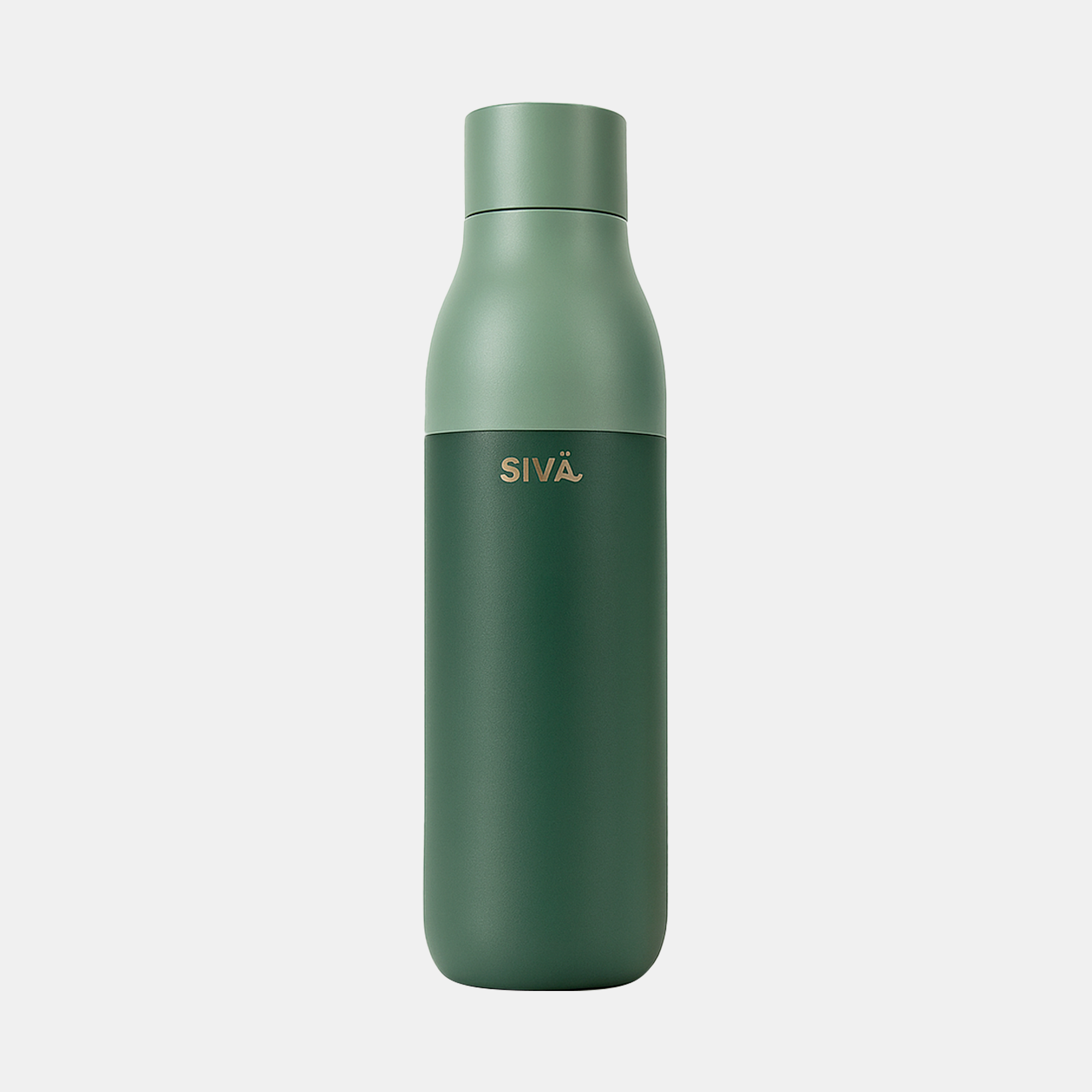 SIVÄ – 740 ml Edelstahl-Isolierflasche | 100 % auslaufsicher mit Aktivkohlefilter | BPA-frei