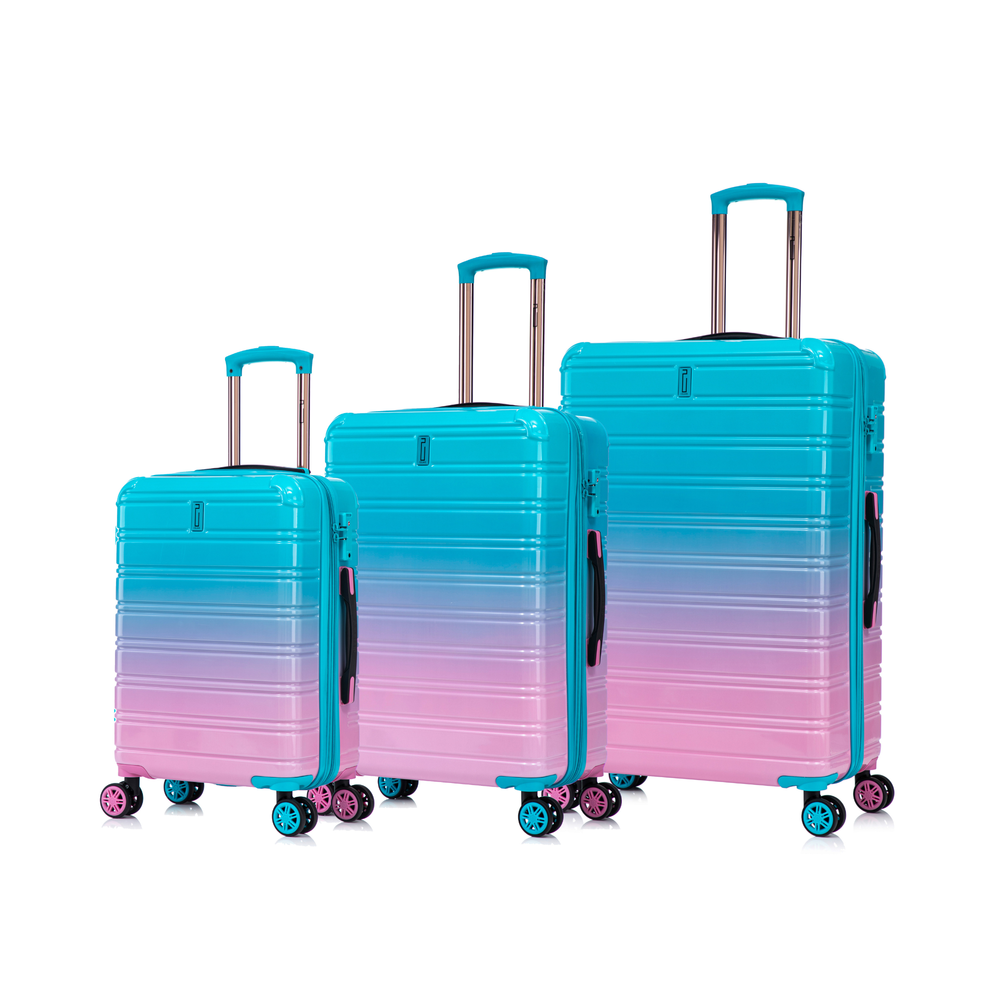 SET - 3er-Set Koffer - Polycarbonat (XL-75cm) (L-65cm) (S-55cm)