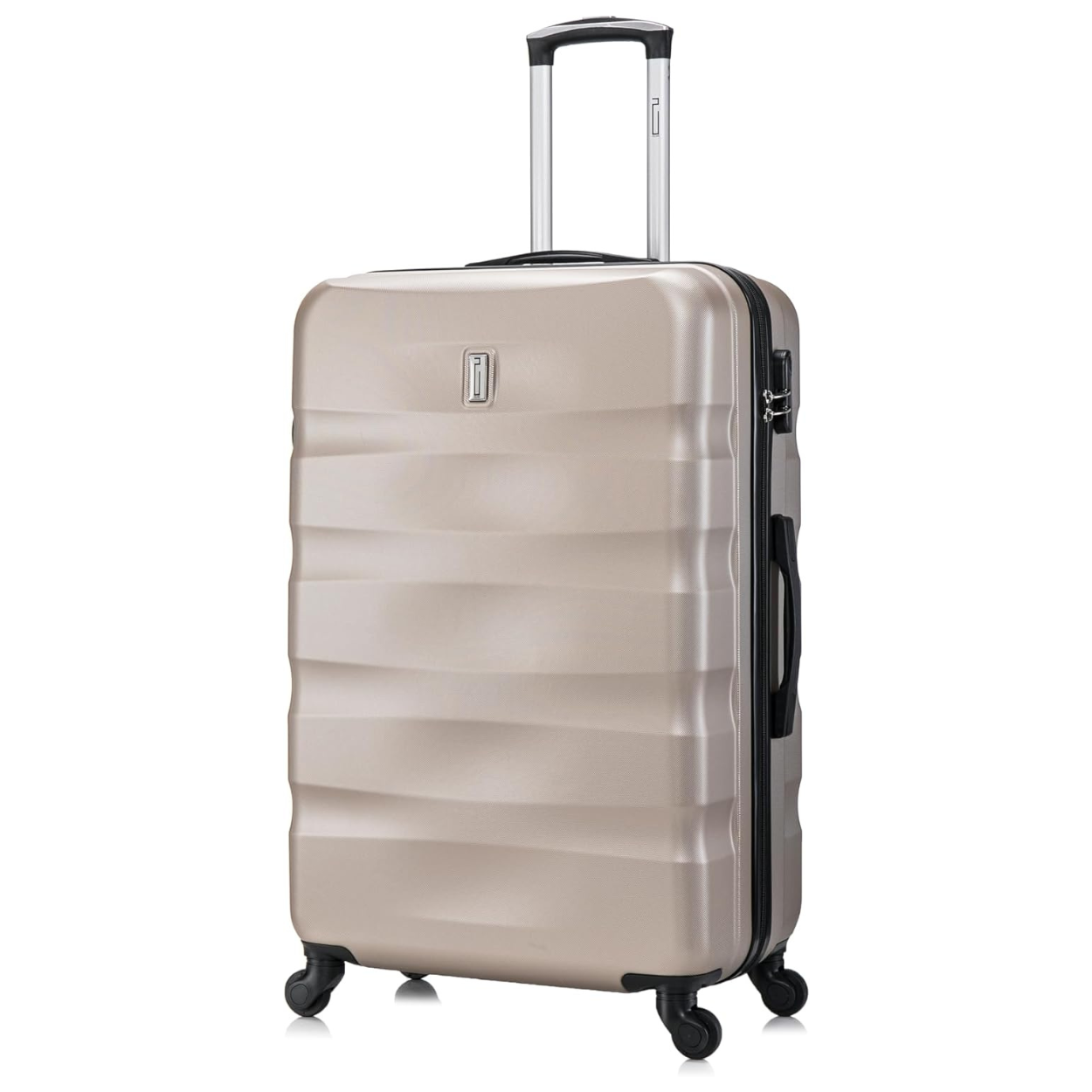 Set Valise 3 pièces AeroWave | Valise Cabine | Valise Moyenne | Valise Grande – Champagne - Celims France