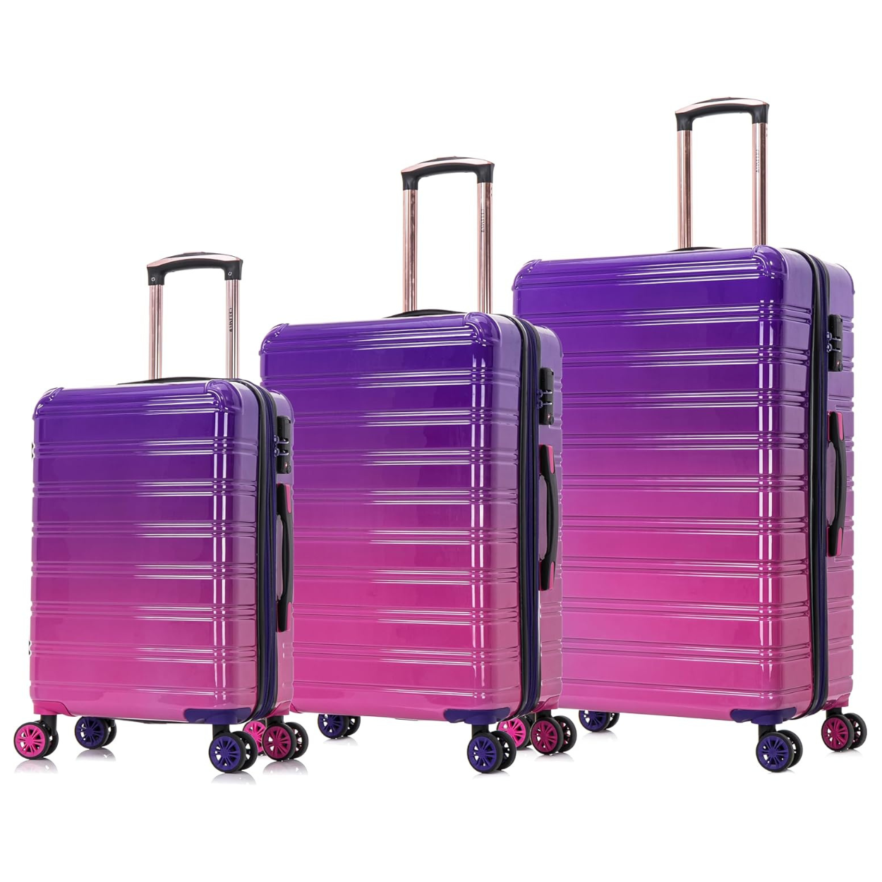 Set_Valise_3_pieces_Polycarbonate_Valise_Cabine_Valise_Moyenne_Valise_Grande_Degrade_Violet_-_Celims_France