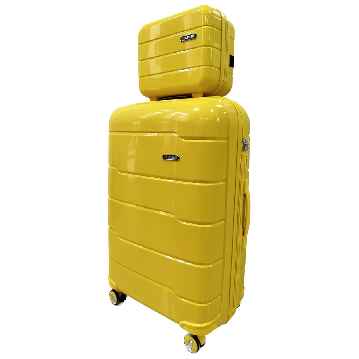 Set_Valise_4_pieces_Polypropylene_Valise_Cabine_Valise_Moyenne_Valise_Grande_Vanity_Jaune_-_Celims_France