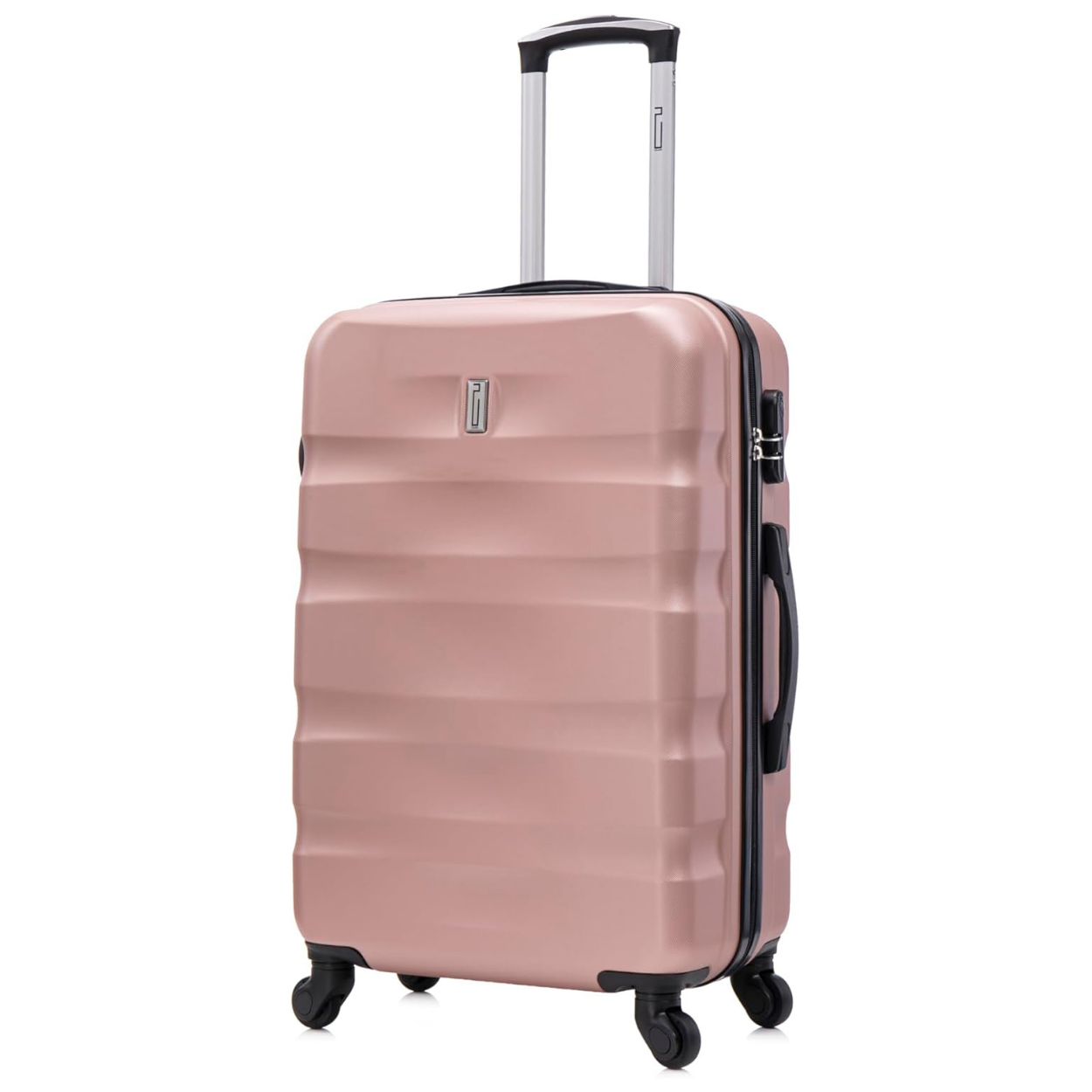 Set Valise 5 pièces AeroWave  | Valise Cabine | Valise Moyenne | Valise Grande | 2x Vanity – Rose Gold - Celims France