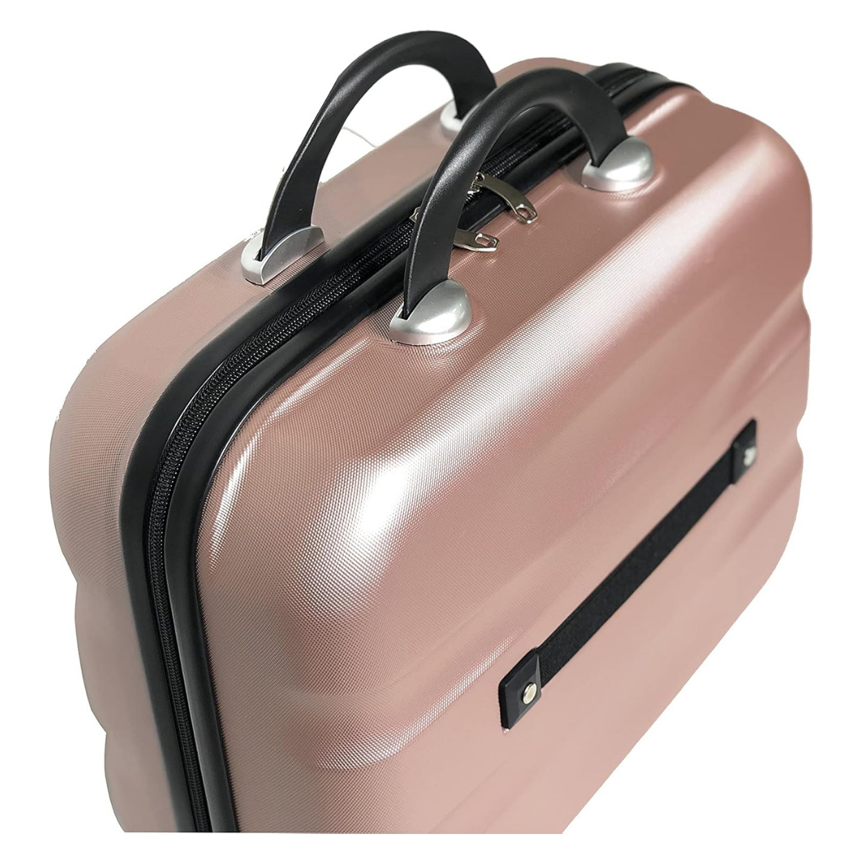 Set Valise 5 pièces AeroWave  | Valise Cabine | Valise Moyenne | Valise Grande | 2x Vanity – Rose Gold - Celims France