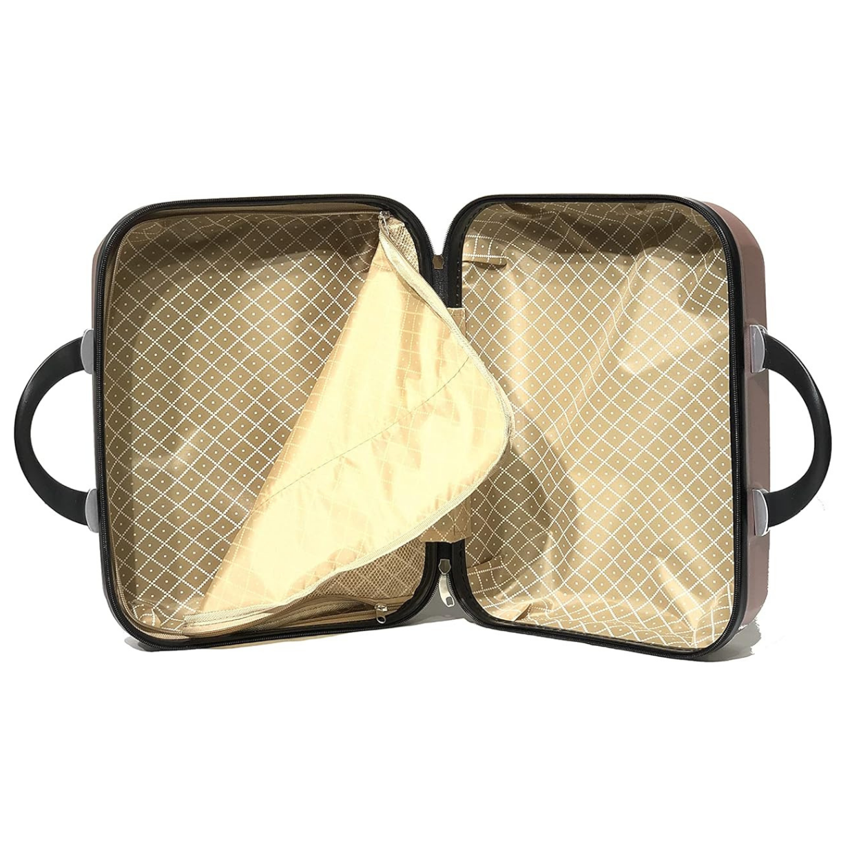 Set Valise 5 pièces AeroWave | Valise Cabine | Valise Moyenne | Valise Grande | 2x Vanity – Rose Gold - Celims France