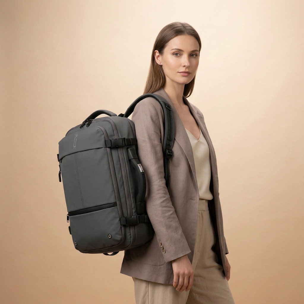 Mochila Compresible V2 – Con o sin bomba, bolsa de compresión incluida