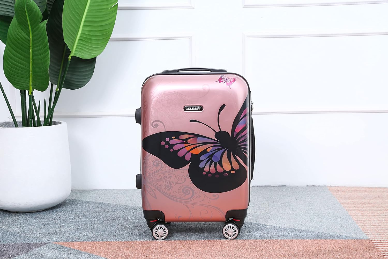 Valise_Moyenne_Polycarbonate_Valise_20_kg_65x40x25_Rose_Gold_-_Celims_France