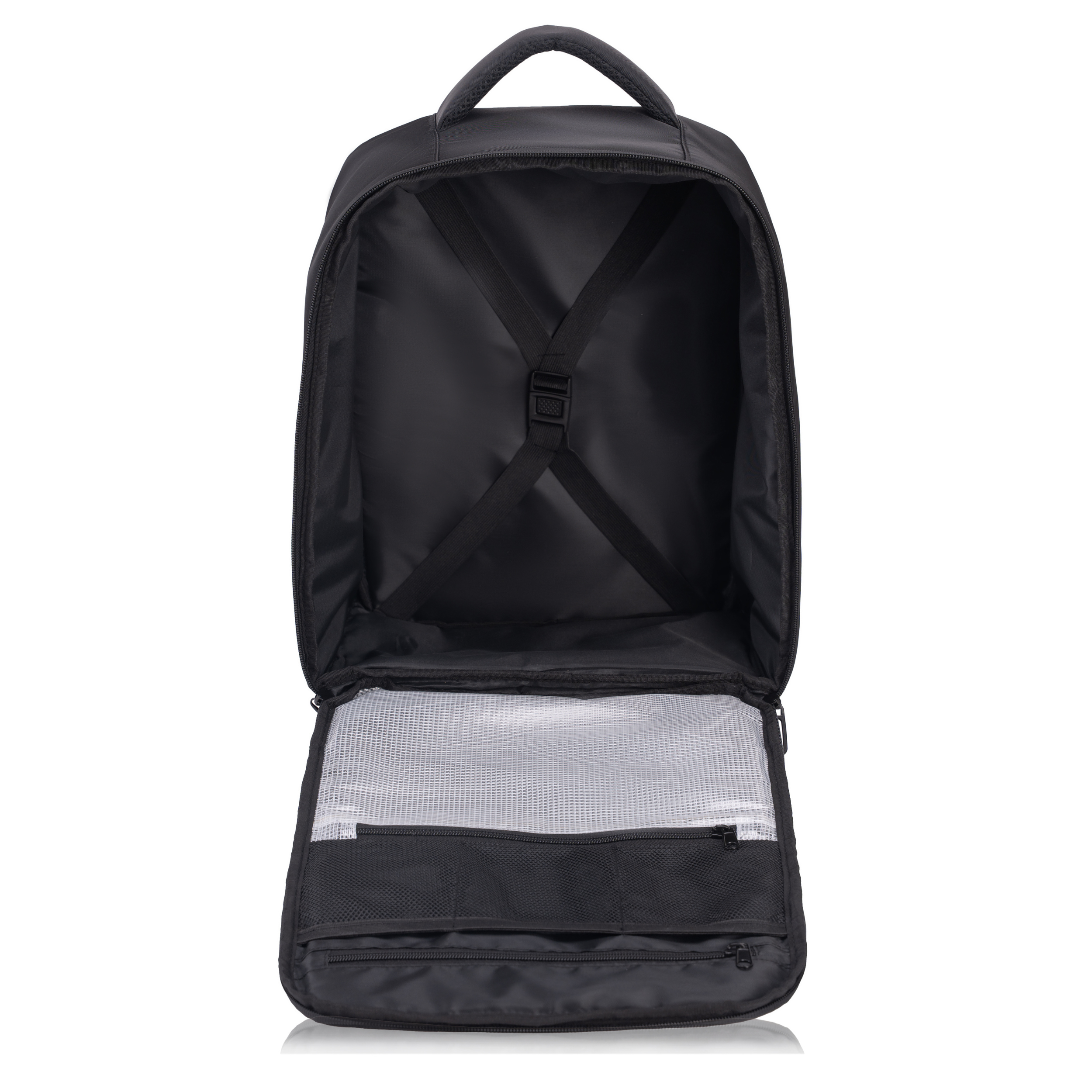 Mochila CELIMS 40x30x20 - Equipaje de mano - Impermeable - Negra