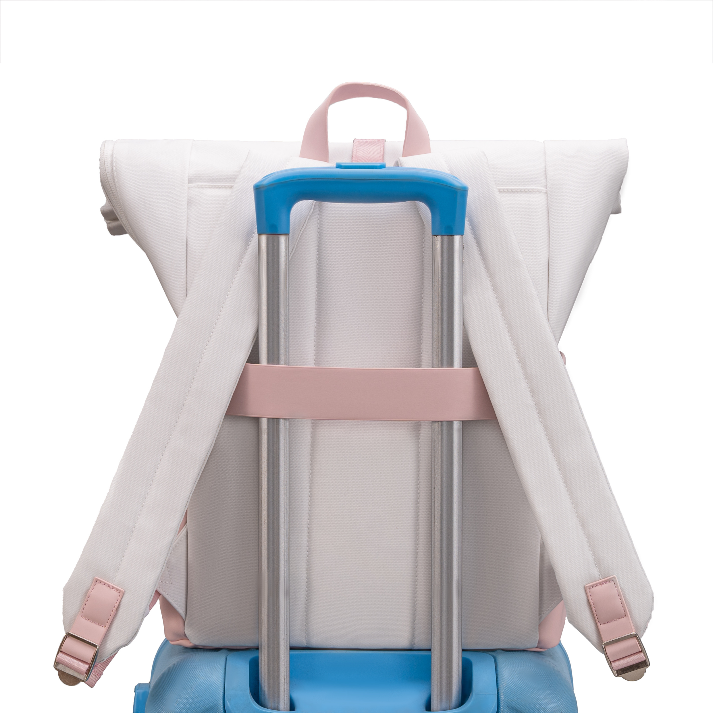 Sac à dos Roll-Top CELIMS - Bagage à Main 40x30x20cm - Imperméable & Ultra-Résitant - Vert