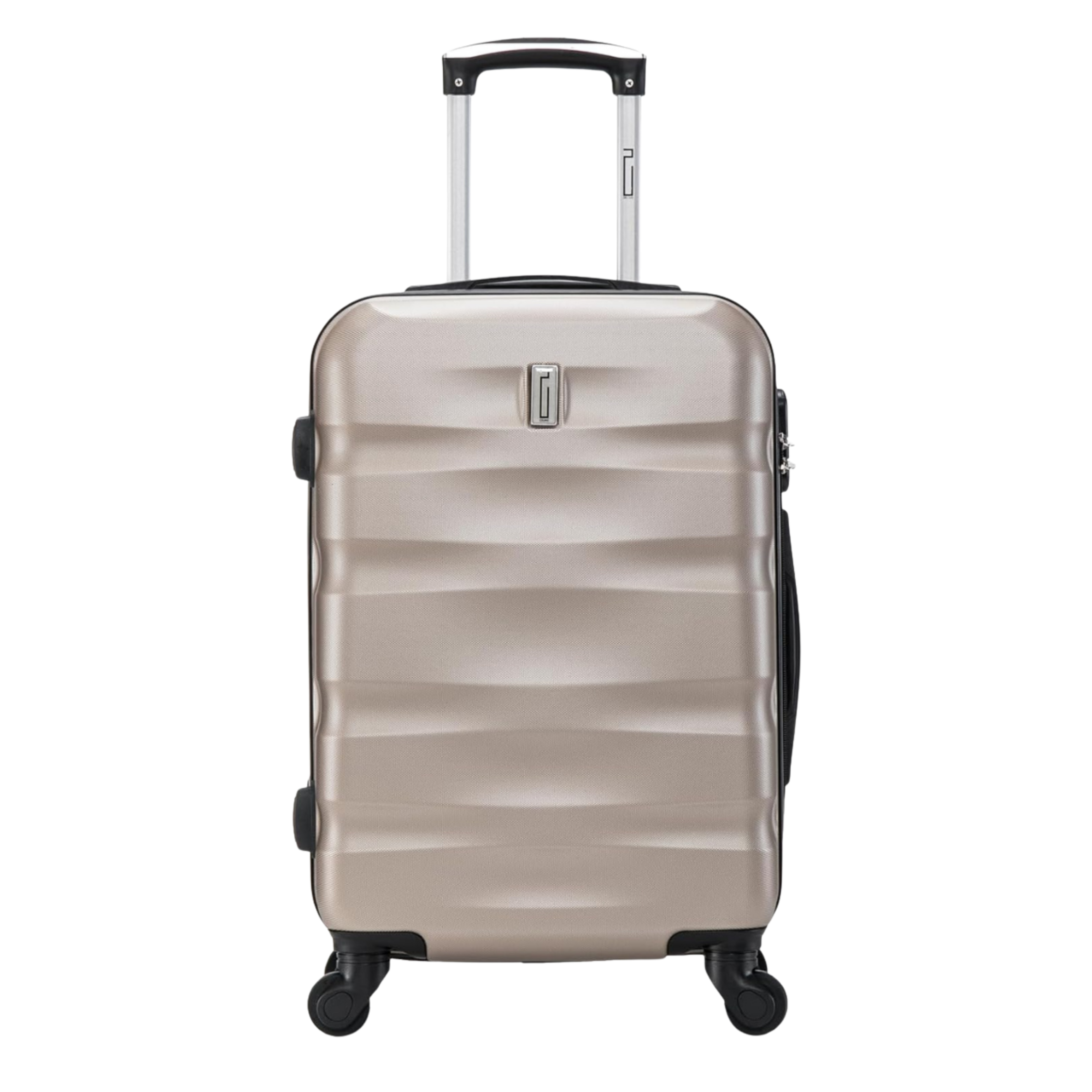  Cabin Suitcase AeroWave | Carry-On Luggage | 55x35x25 cm | Champagne
