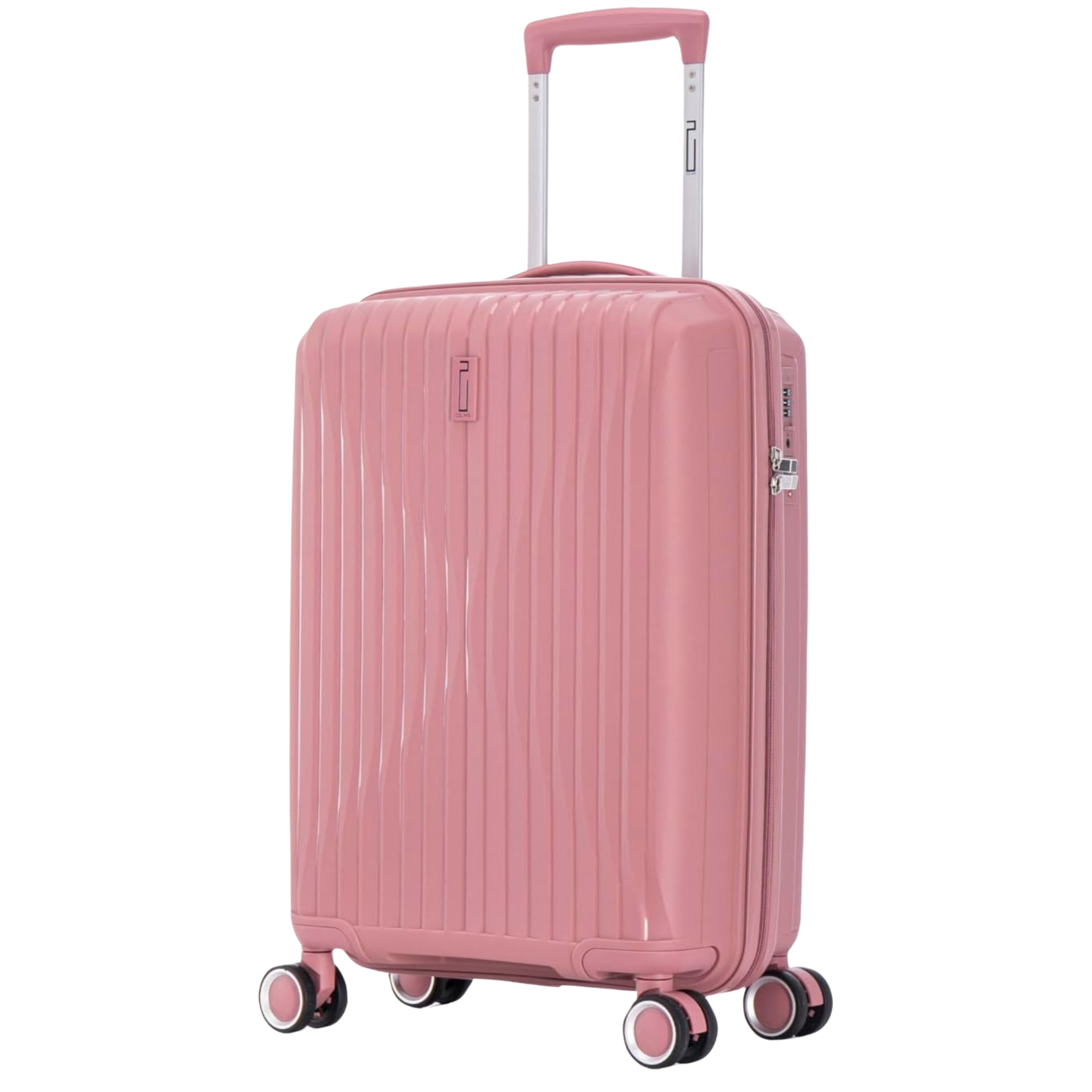 Valise Cabine Polypropylène | valise en polypropylène | 55x40x20 | Rose