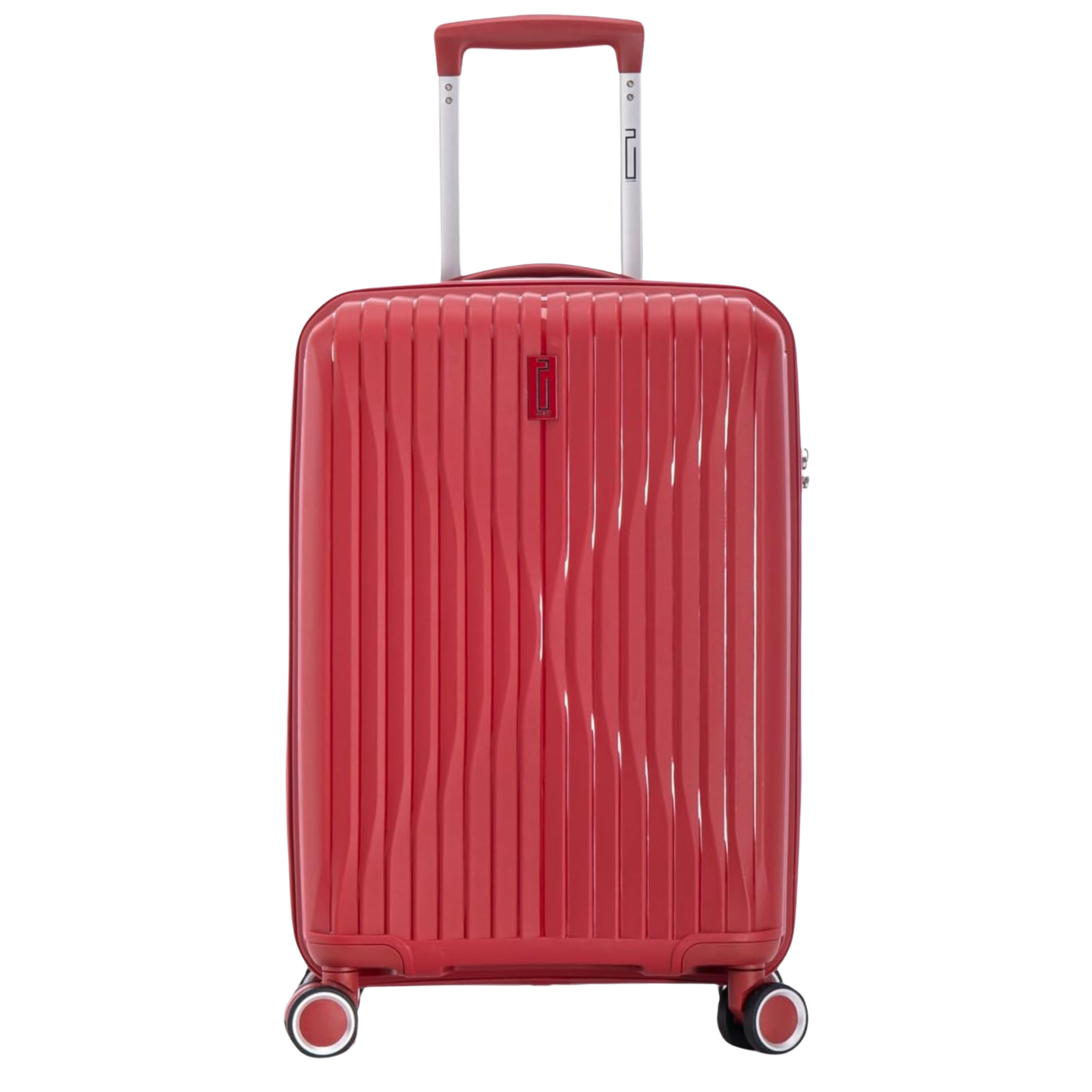 Maleta de cabina de polipropileno | maleta de polipropileno | 55x40x20 | Rojo