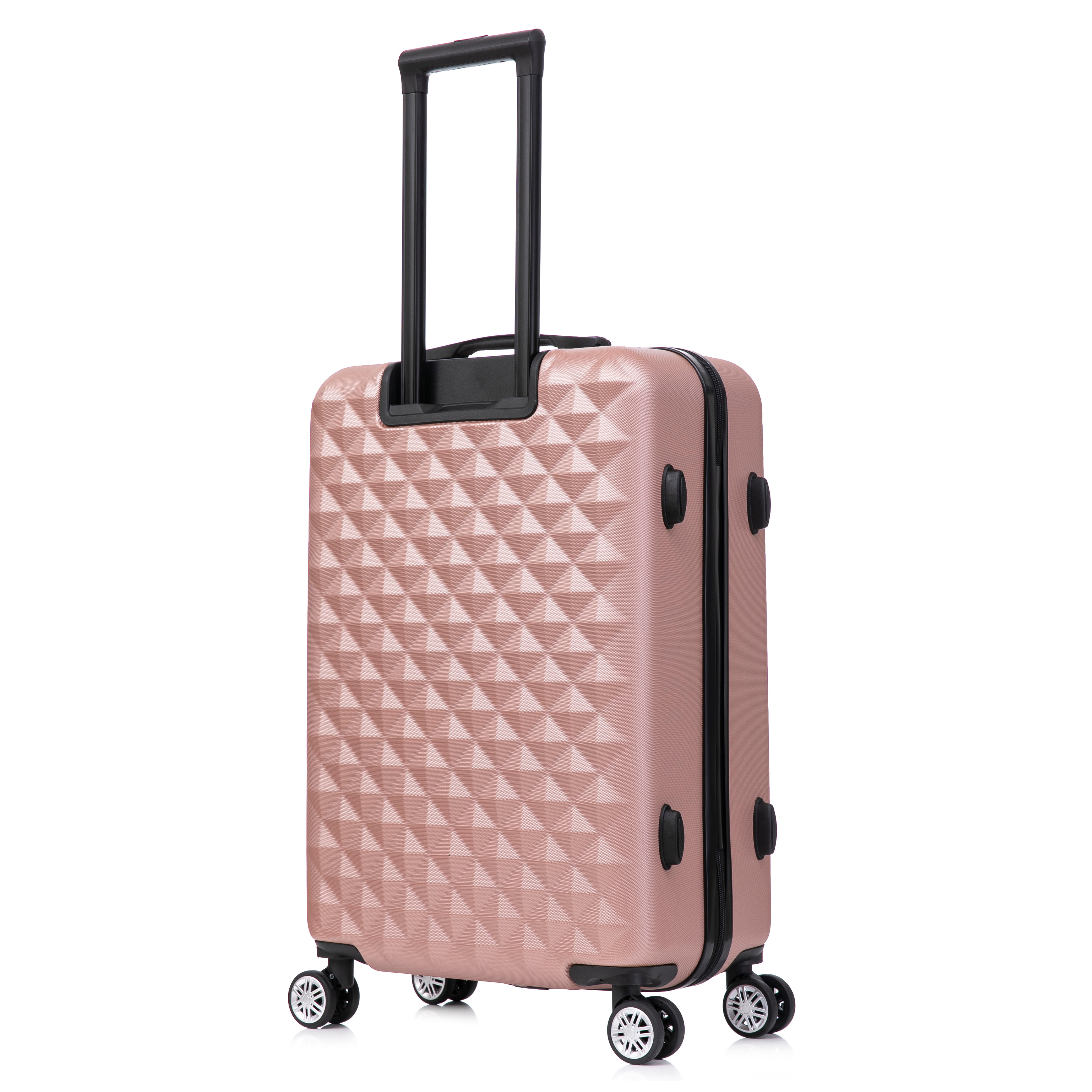 Mittlerer Stadtkoffer | Hartschalenkoffer | 65x40x25 | Roségold