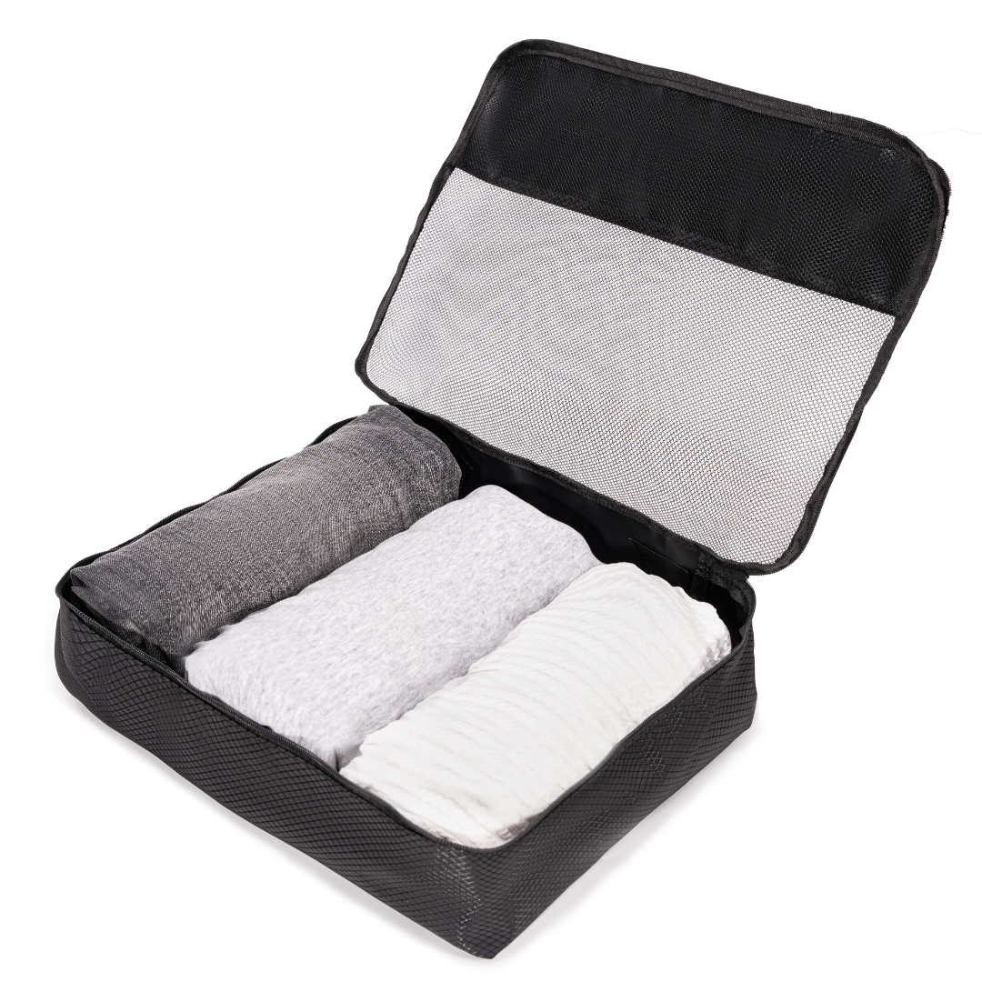 PACKING CUBE – Cube de Rangement Valise – Organisateur Bagage Voyage Léger et Pliable – Accessoire de Voyage