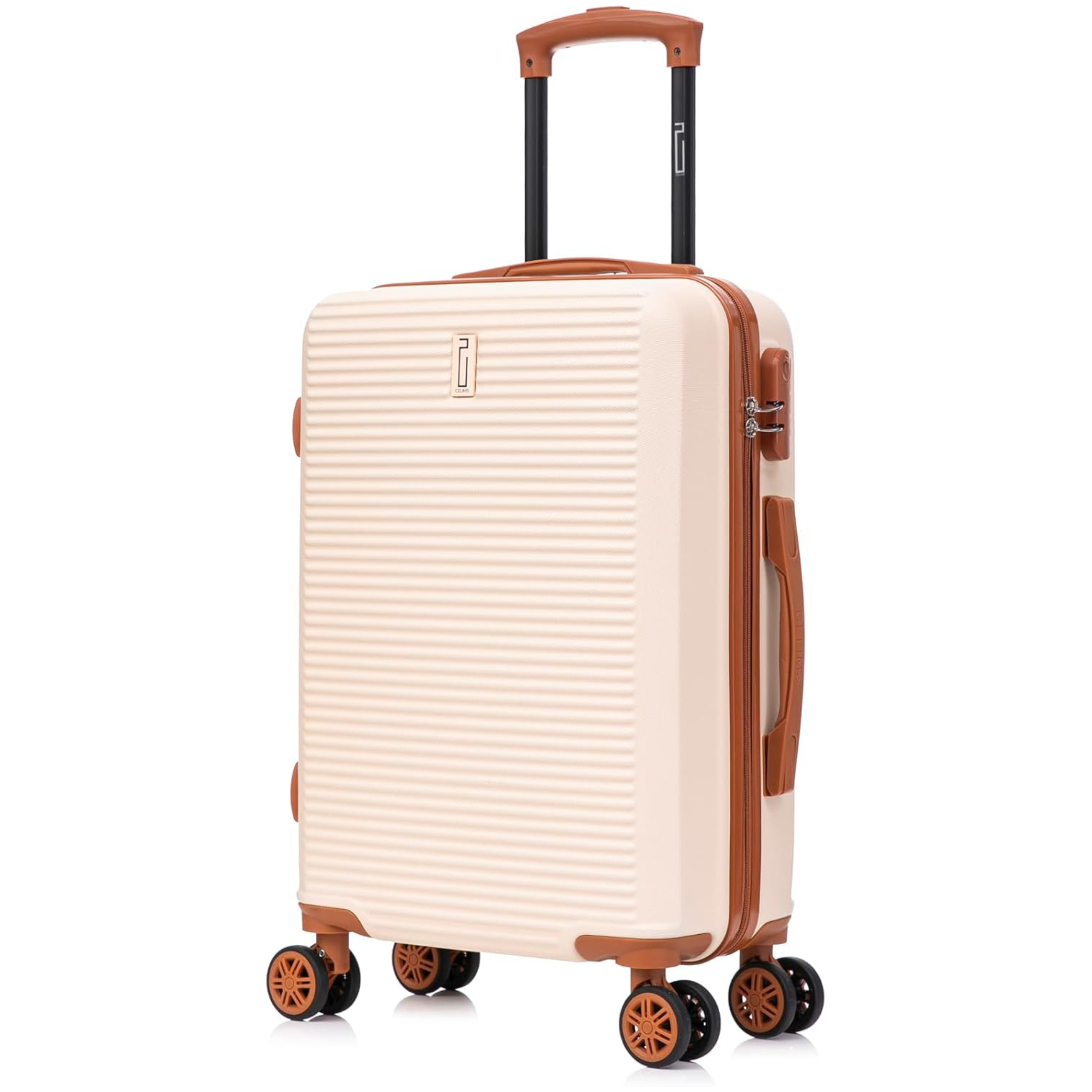 Valise Cabine Week-end | Bagage Cabine | 55x35x25 | Crème