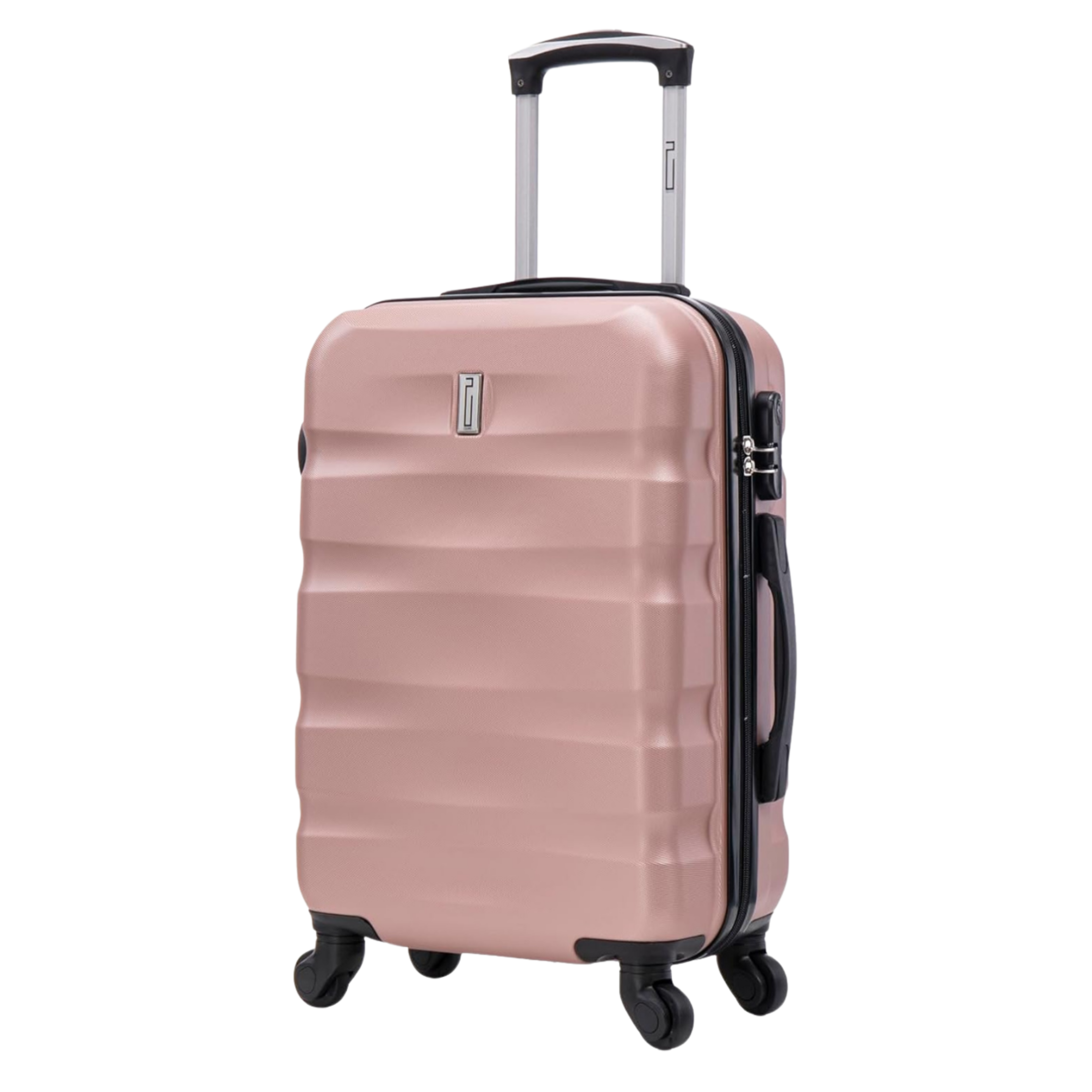  Cabin Suitcase AeroWave | Carry-On Luggage | 55x35x25 cm | Rose Gold