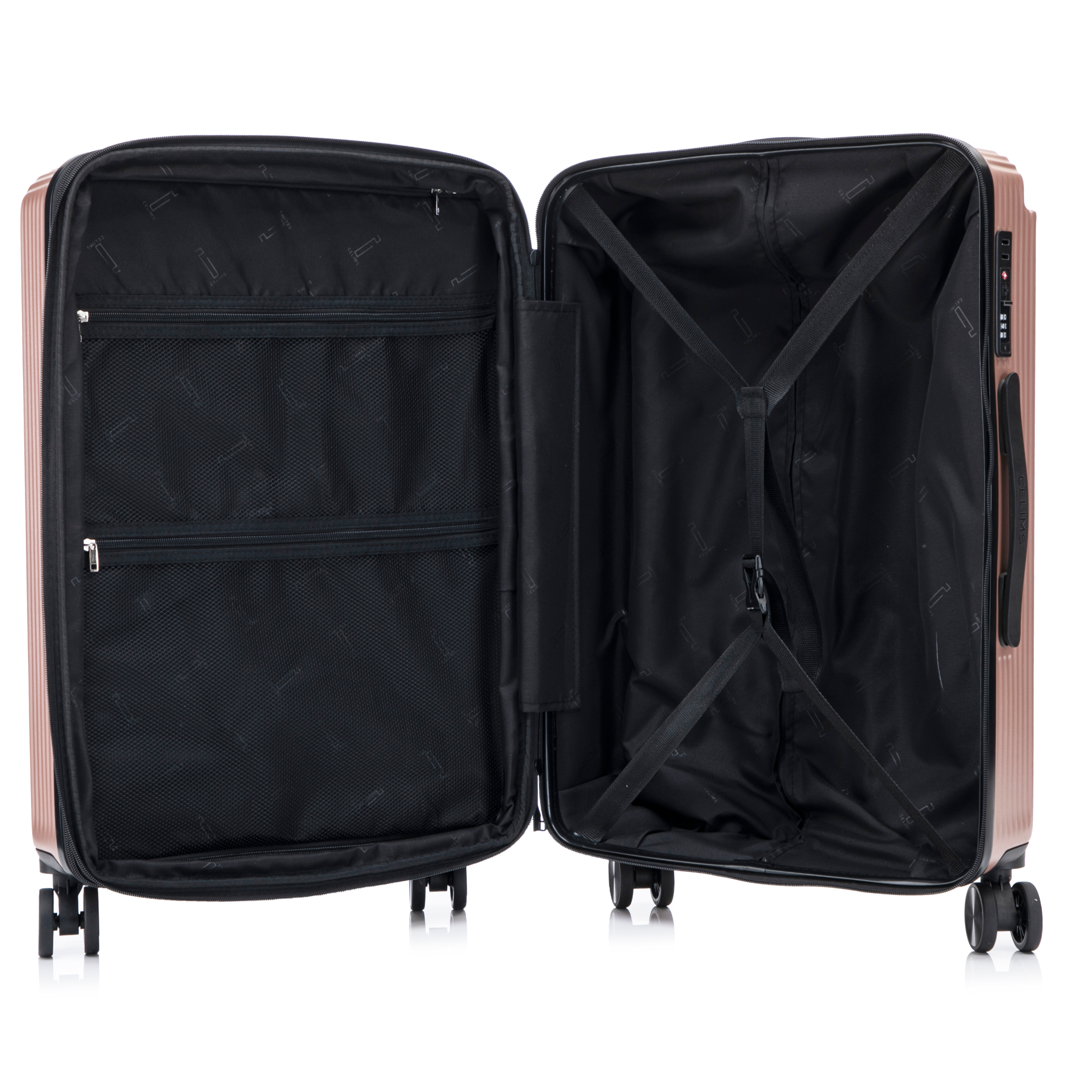 Valise Soute L (65 cm) ABS – Wide Trolley - Extensible & Serrure TSA
