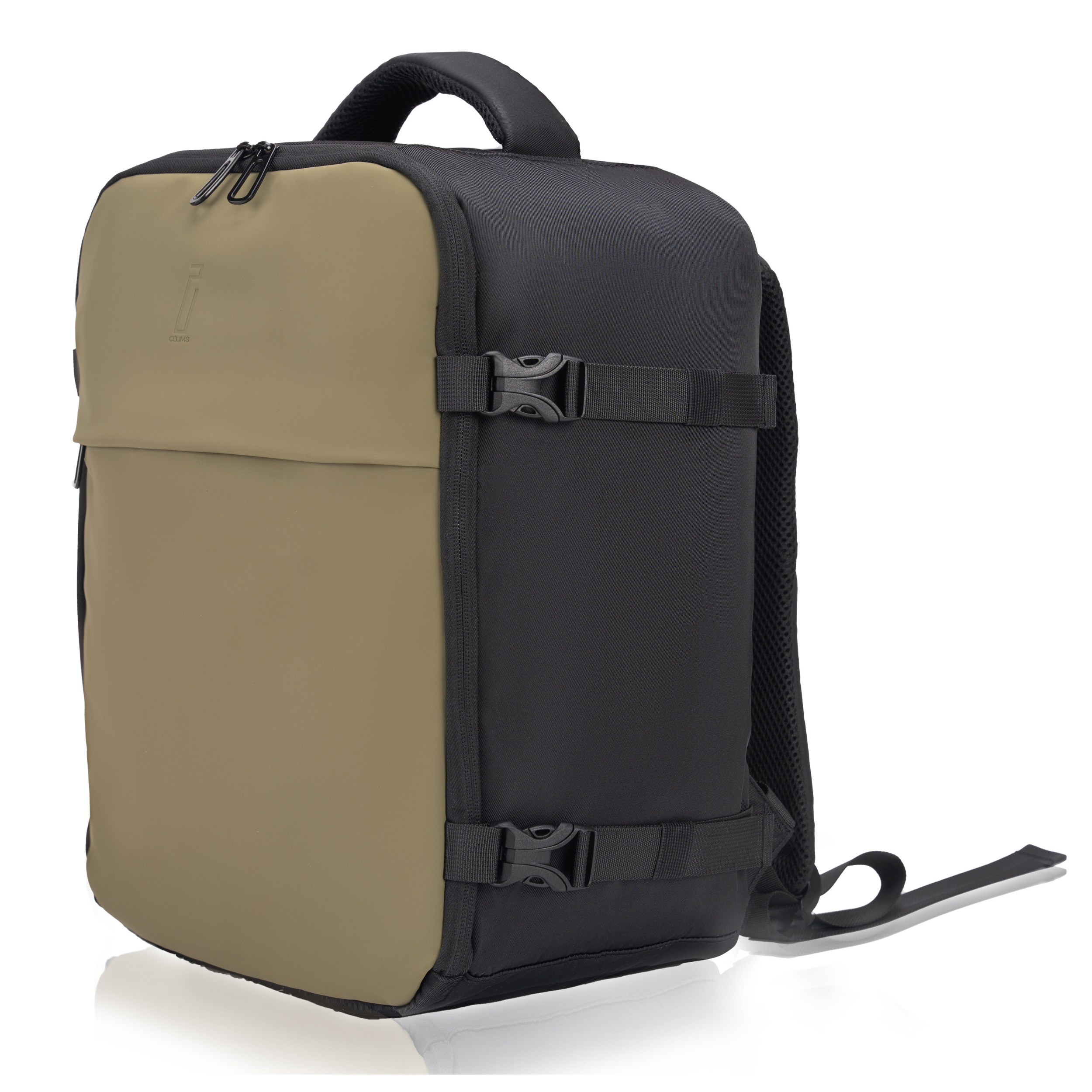 Mochila CELIMS 40x30x20 - Equipaje de mano - Impermeable - Negra