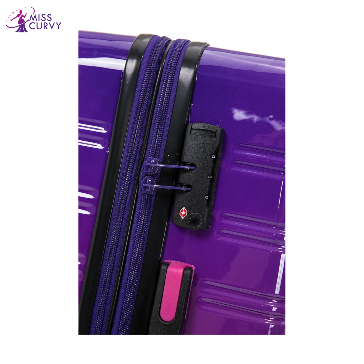 30” Large Suitcase Polycarbonate | 23 kg Checked Luggage | Turquoise Gradient