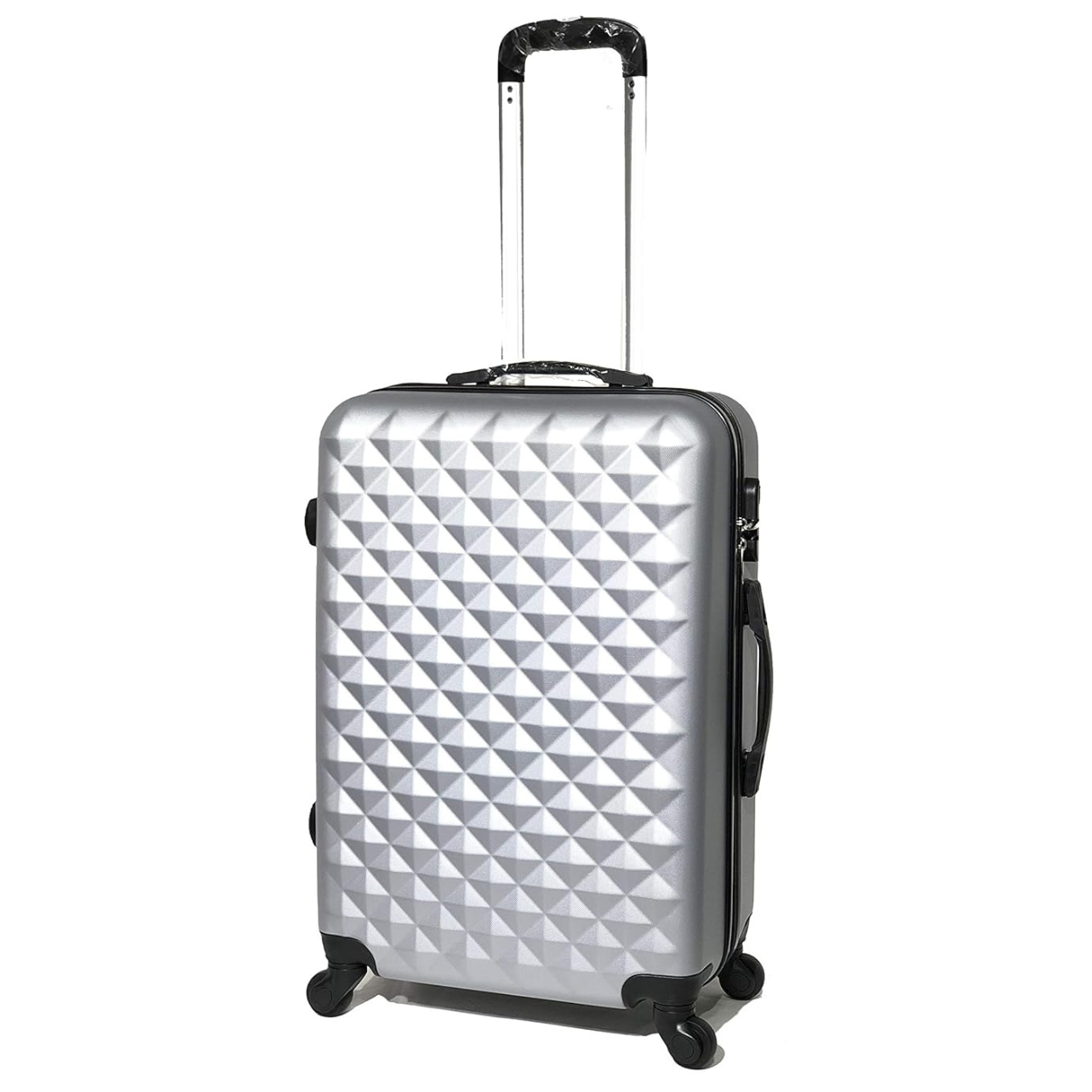 Valise Moyenne avec Vanity Urban | Valise Rigide | 65x40x25 | Argent - Celims France