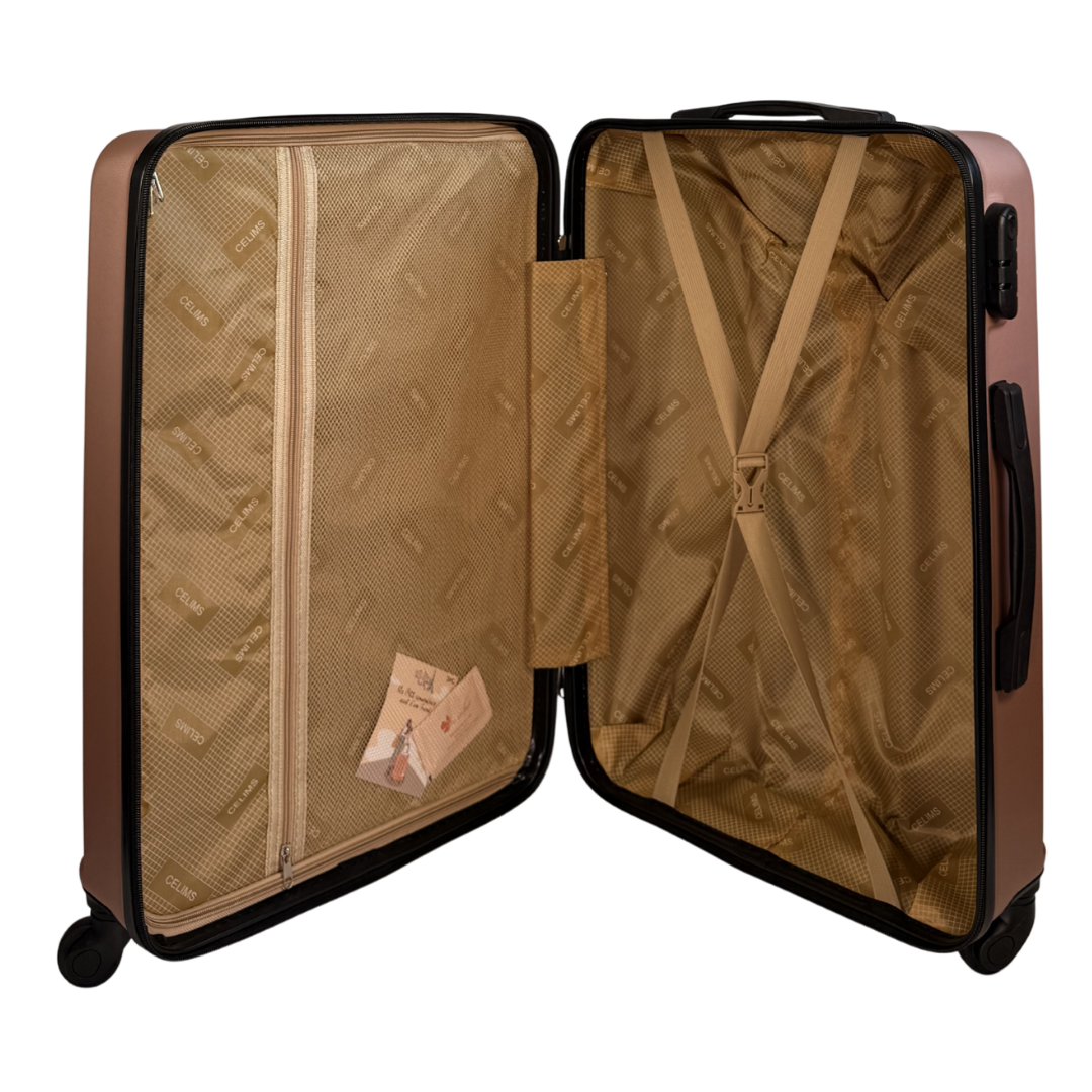 CONJUNTO - Set de 2 Maletas - ABS - Cabina S (55cm) - Bodega L (65cm)