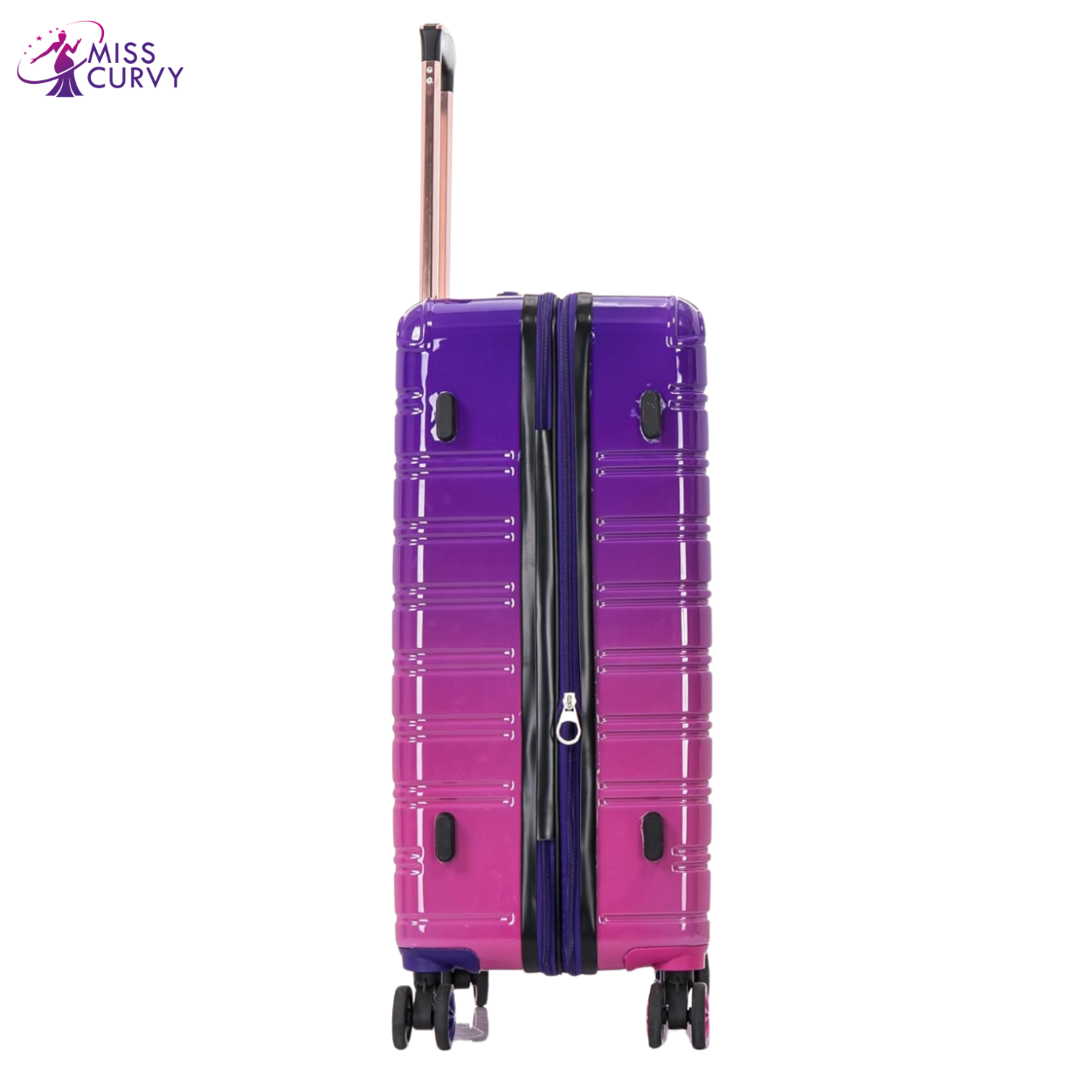 Valise Moyenne Polycarbonate | Valise 20 kg | 65x40x25 | Dégradé Violet