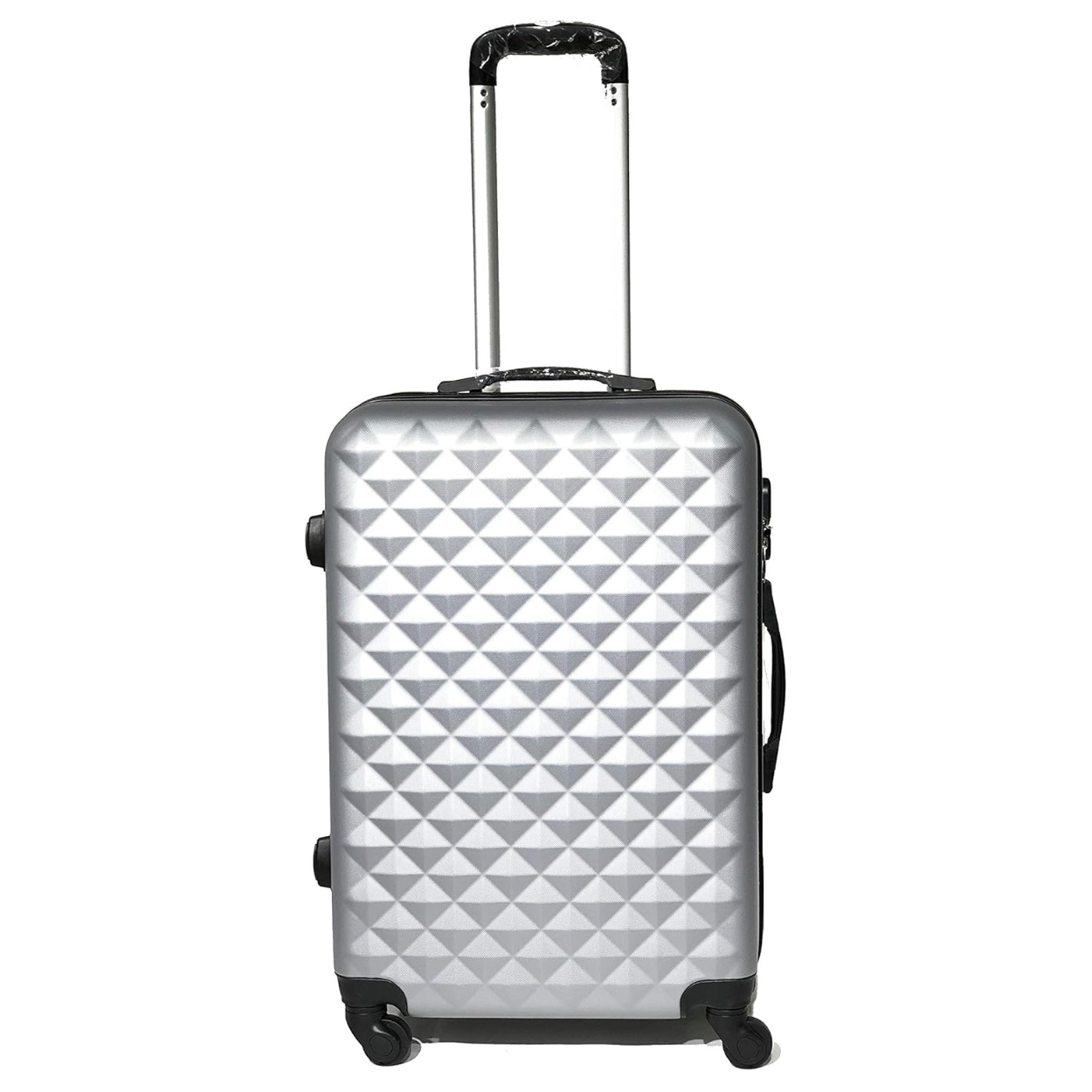 Valise Moyenne avec Vanity Urban | Valise Rigide | 65x40x25 | Argent - Celims France