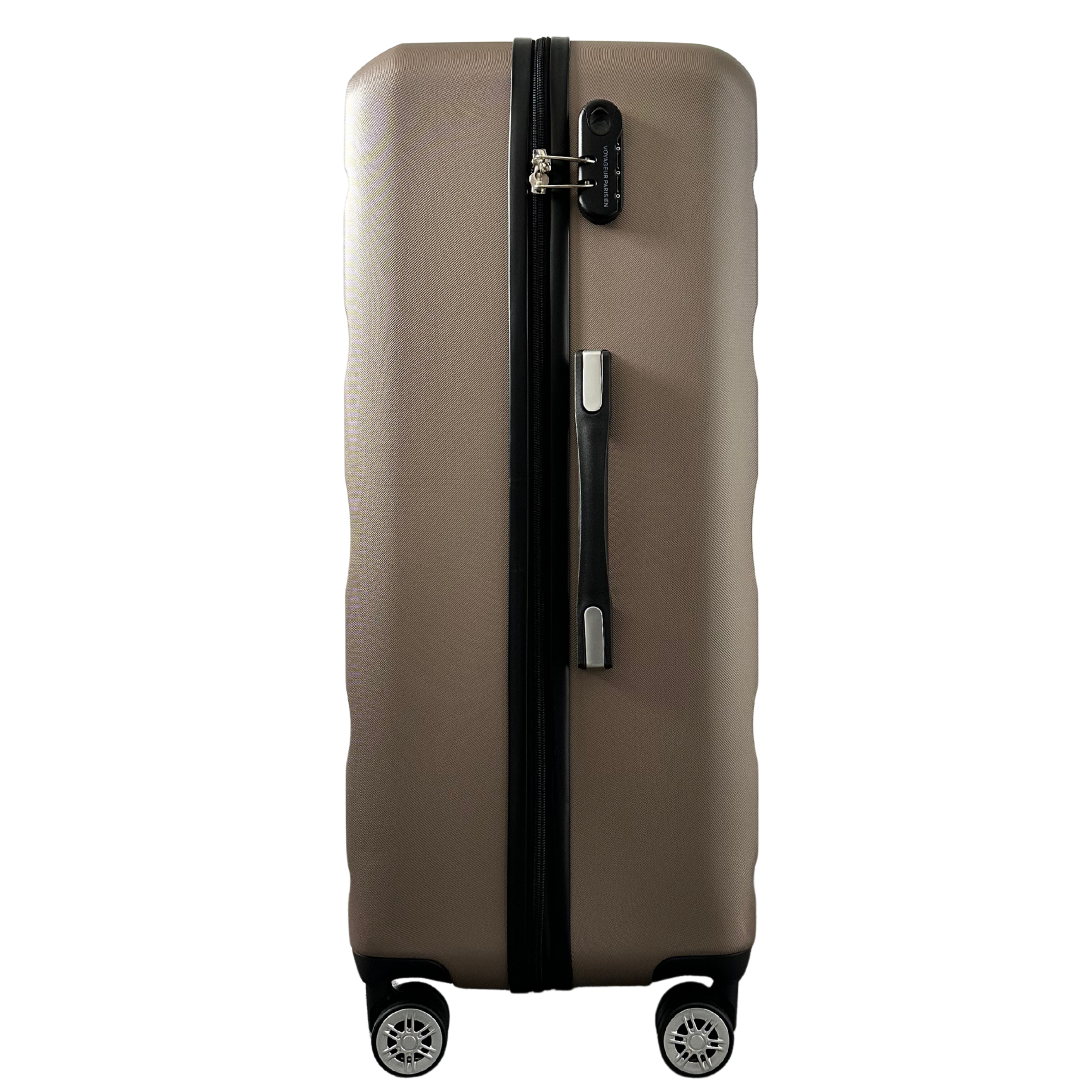 Valise Moyenne 65cm Voyageur Parisien | Cadenas | Double Roulettes | Légère et Rigide