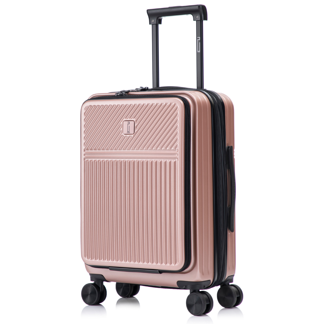 Valise Cabine 58 cm ABS – Front Opening - Extensible & Serrure TSA