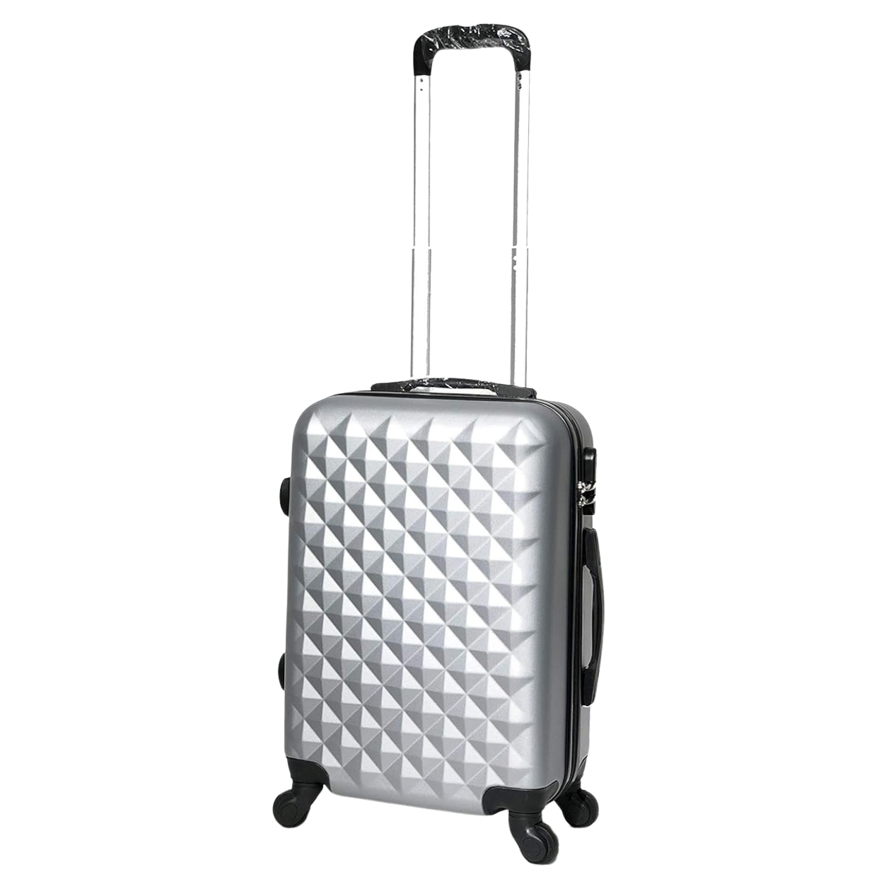 3-Piece Urban Luggage Set | Cabin Suitcase | Medium Suitcase | Large Suitcase – Silver