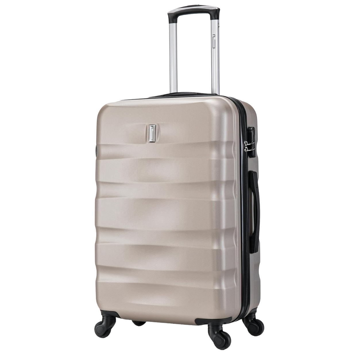 3-Piece AeroWave Luggage Set | Cabin Suitcase | Medium Suitcase | Large Suitcase – Champagne