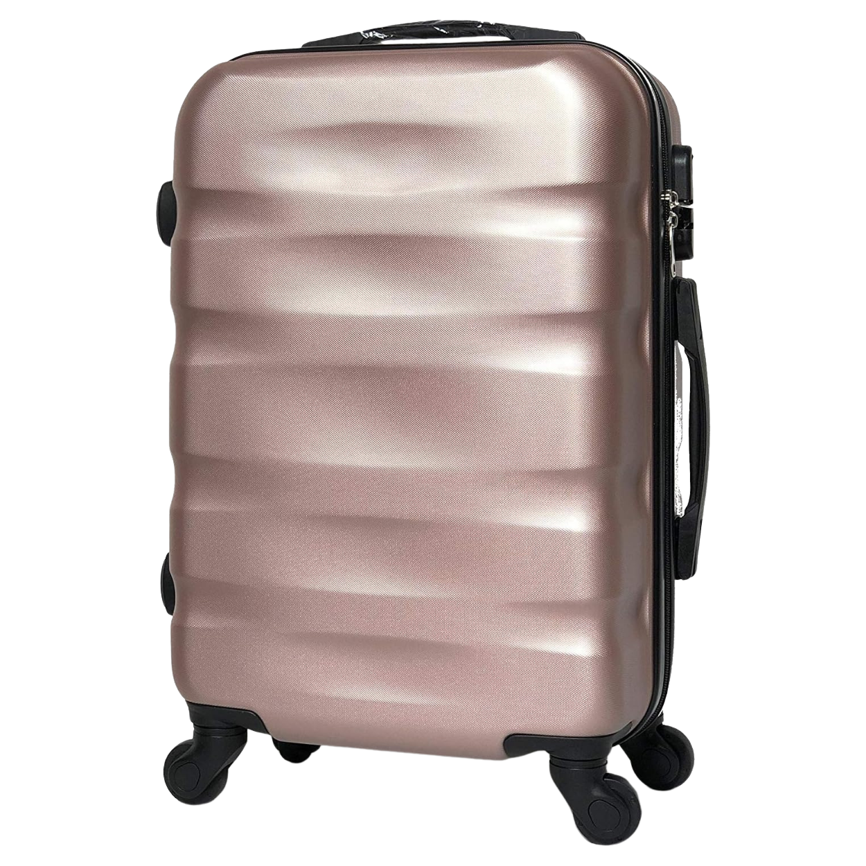 AeroWave 3-piece suitcase set | Cabin suitcase | Medium suitcase | Large suitcase - Rose Gold
