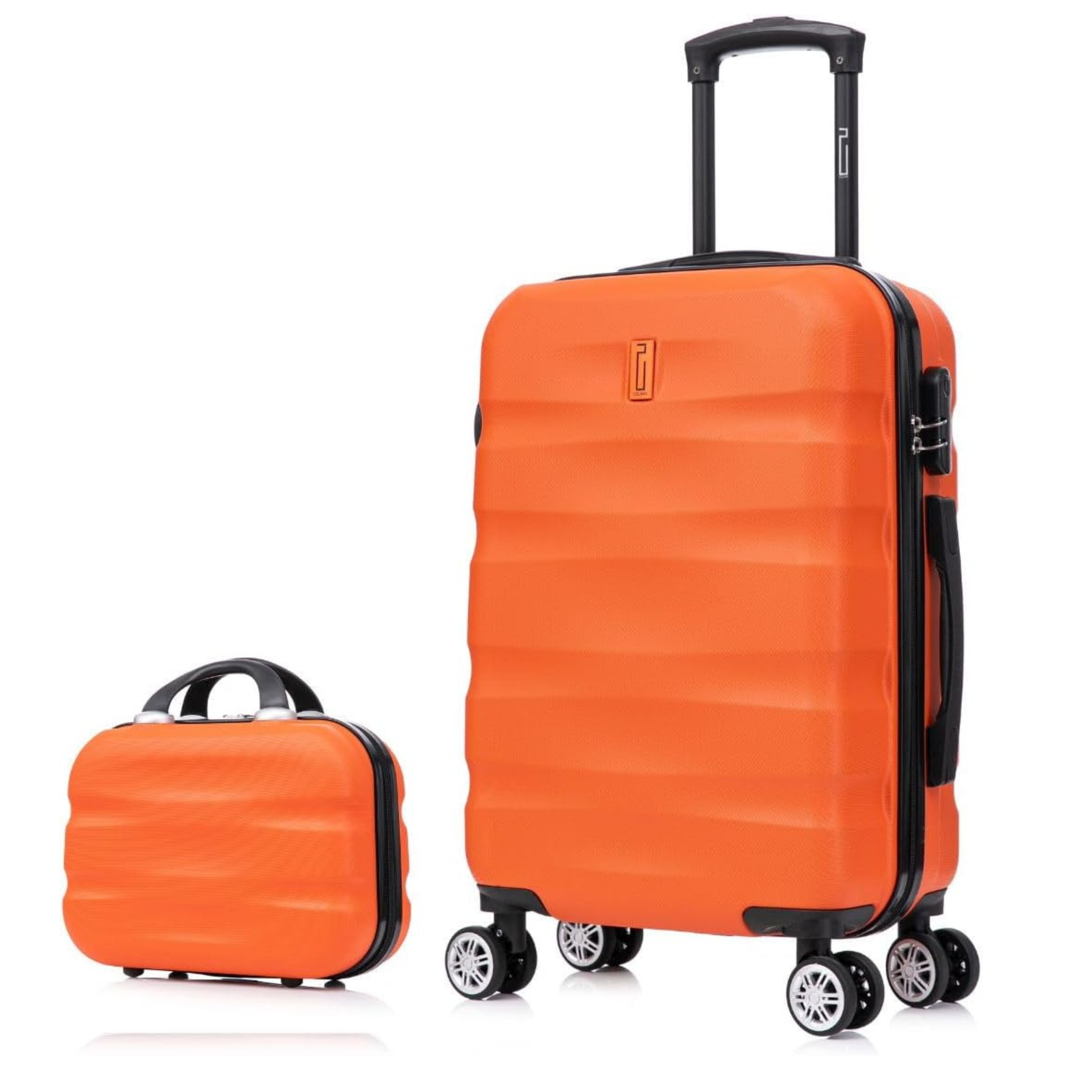 Maleta de cabina AeroWave | Equipaje de cabina | 55x35x25 | Naranja