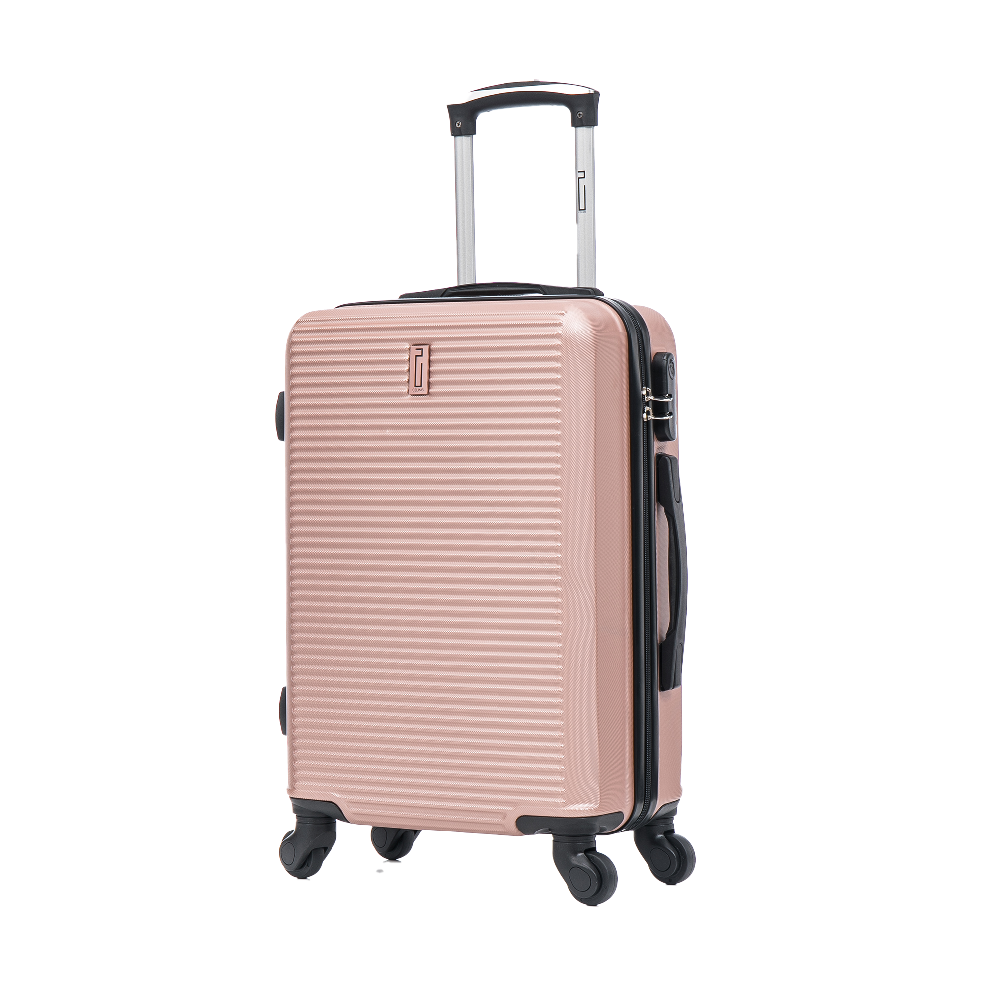 Set valises Week-End 4 pièces – Corail (cabine, moyenne, grande + vanity)