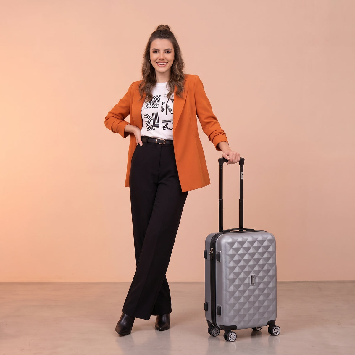 Maleta de cabina ABS - S (55 cm) 