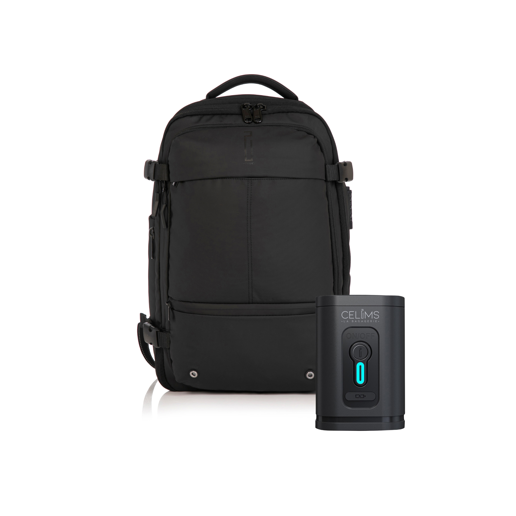 Mochila de viaje | Mochila de vacío | Impermeable – Negro con bomba