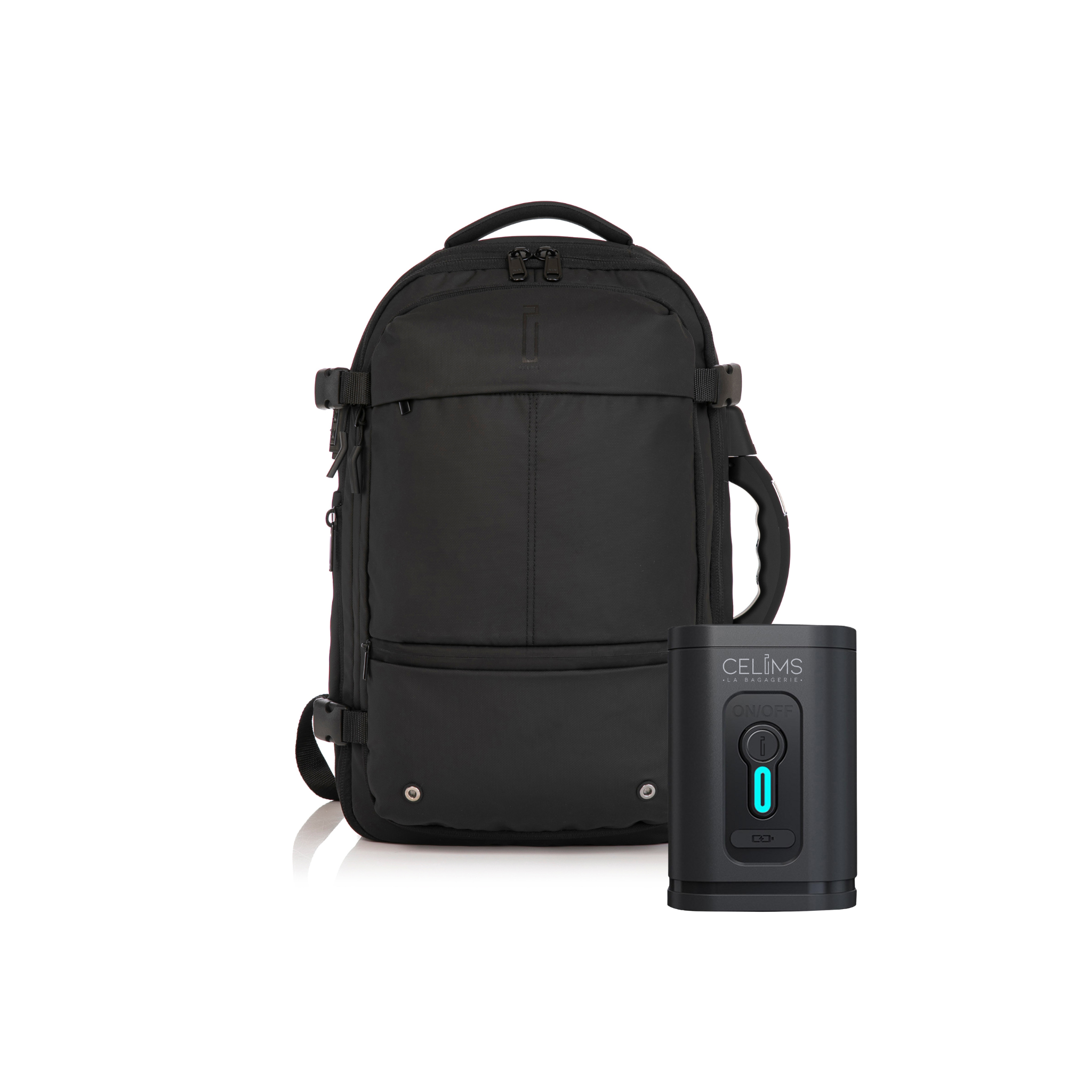 Mochila de viaje | Mochila de vacío | Impermeable – Negro con bomba