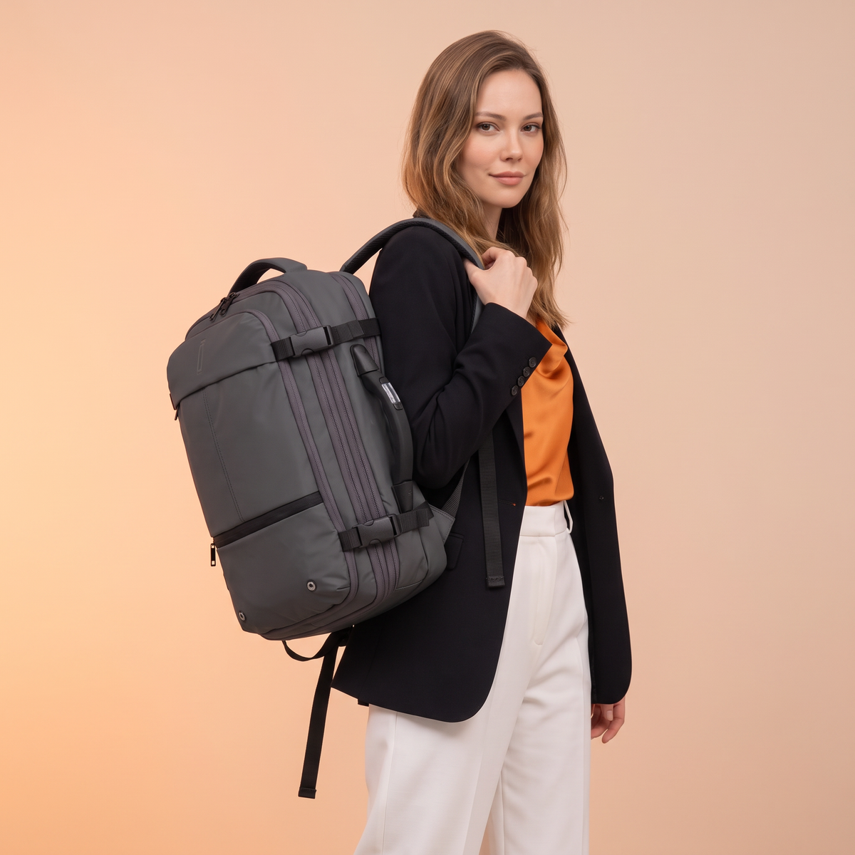 Mochila Compresible V2 – Con o sin bomba, bolsa de compresión incluida