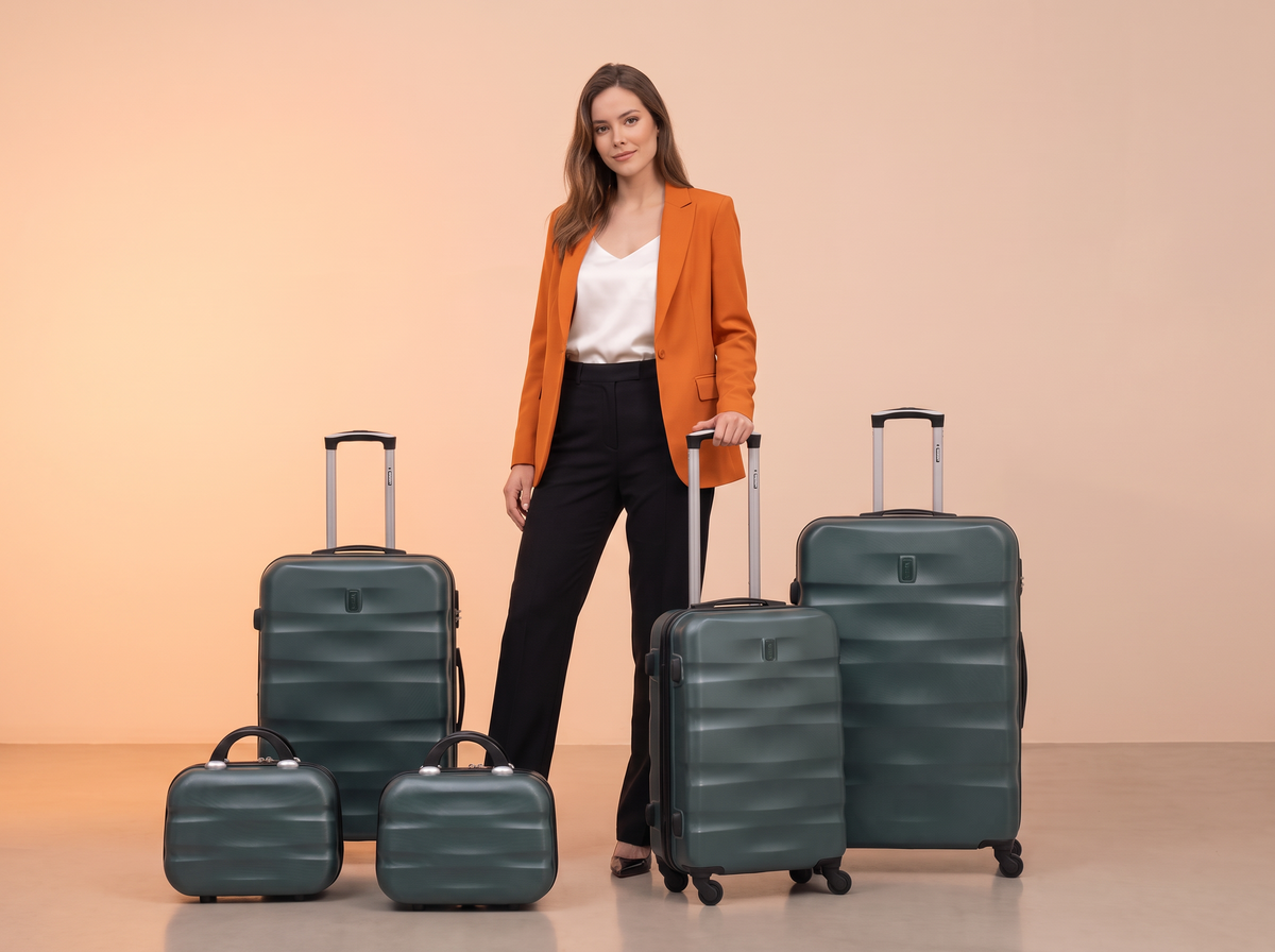 SET - Set 5 Valises - ABS (XL-75cm) (L-65cm) (S-55cm) r