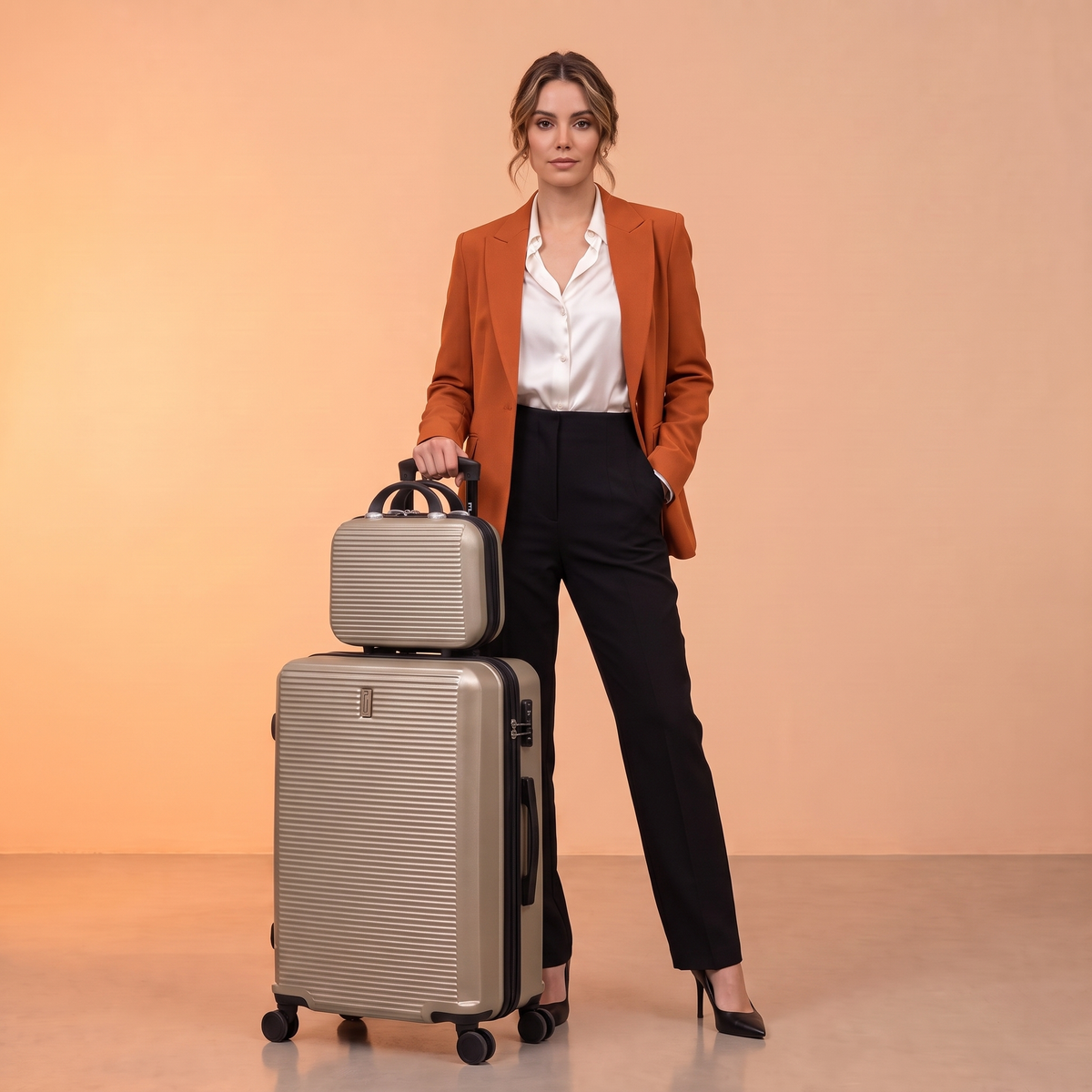 Maleta y neceser ABS - L (65 cm) (35 cm) 